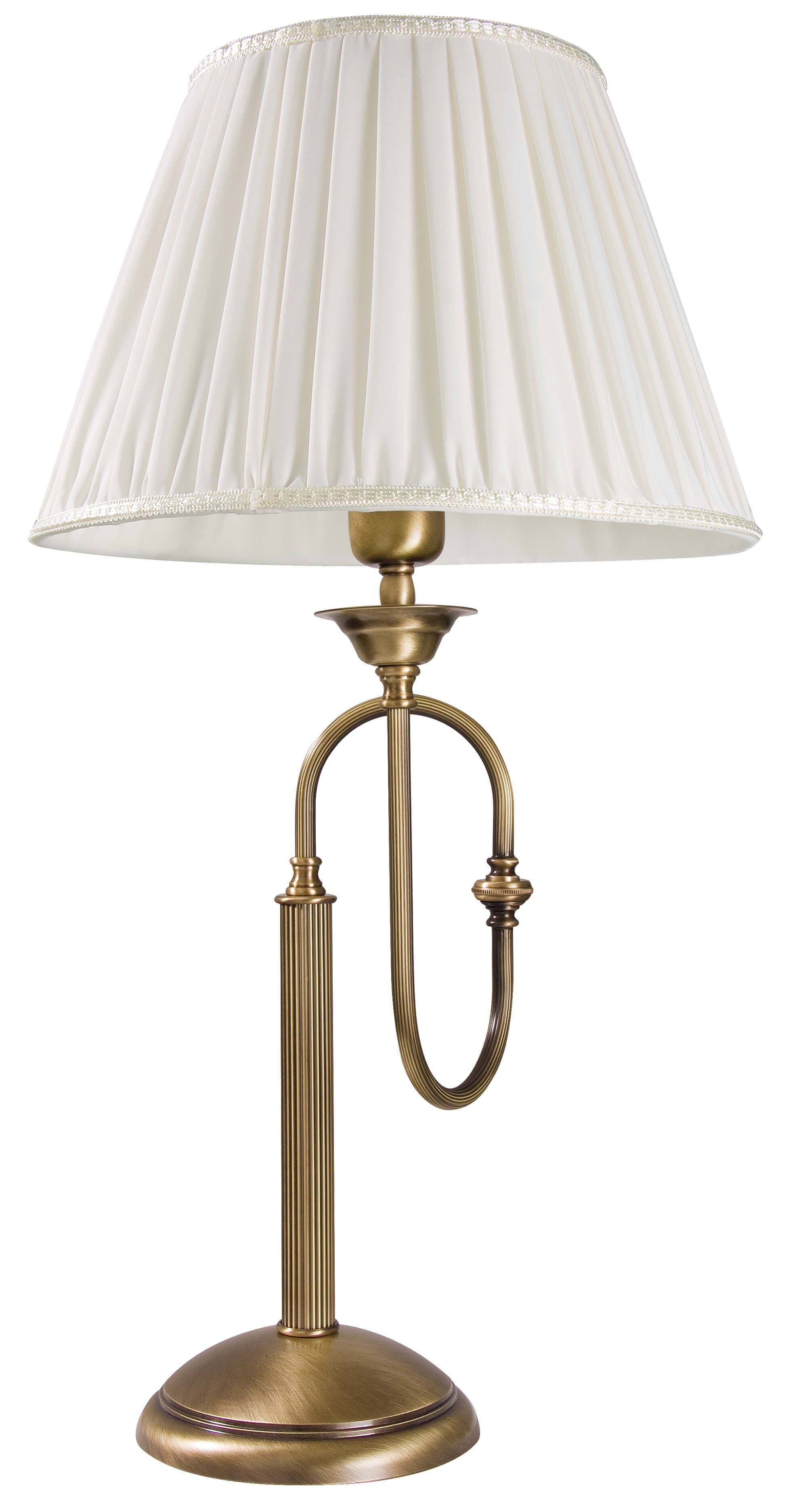 Messing Tischlampe Wohnzimmer Nachttischlampe E27 Schlafzimmer Leuchtmittel, MUSICAL, bronziert ohne Licht-Erlebnisse aus