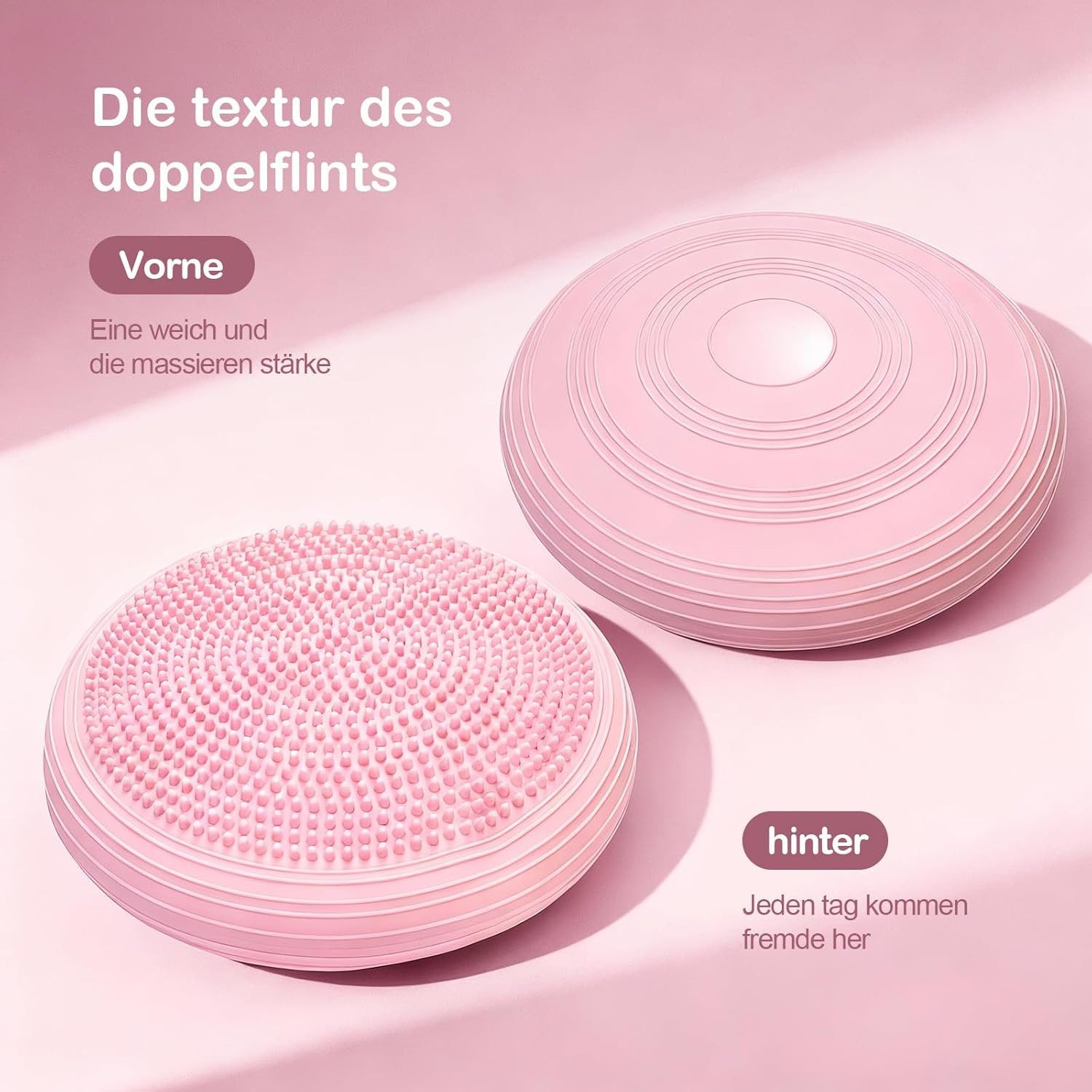 Youyijia Balanceboard Balance Kissen 34 cm mit Pumpe Balancekissen Ballsitzkissen