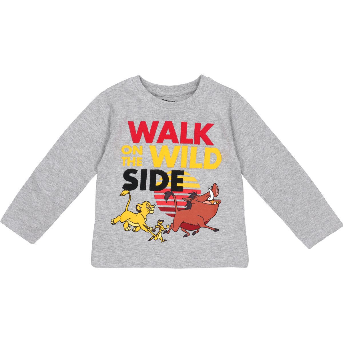 Disney Langarmshirt König der Löwen Unisex Kinder Pullover, Sweatshirt, Pulli, Shirt, Longsleeve