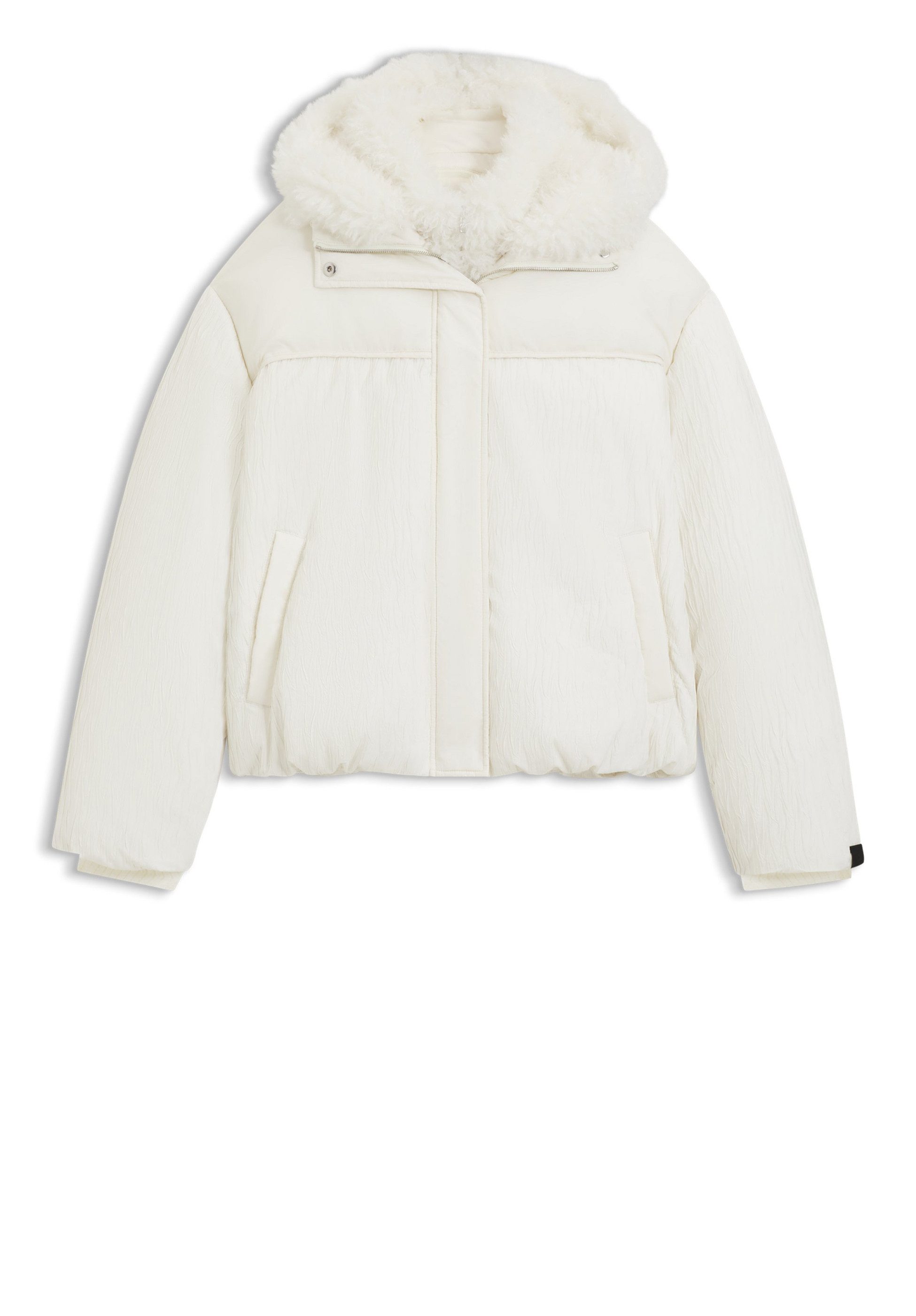 BOSS Steppjacke mit abnehmbarem Einsatz aus Kunstfell (1-St)