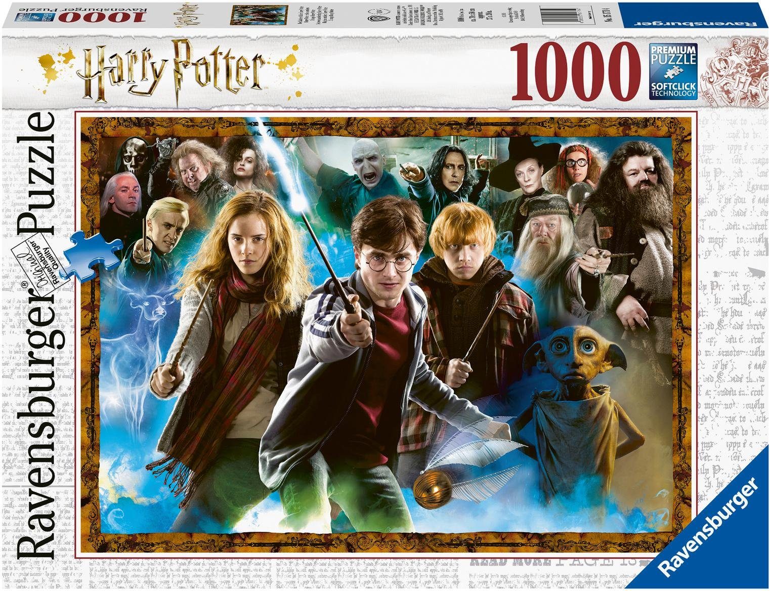 Puzzle Zauberschüler Made - Ravensburger weltweit in Der Puzzleteile, FSC® 1000 Germany, Harry Potter, Wald - schützt