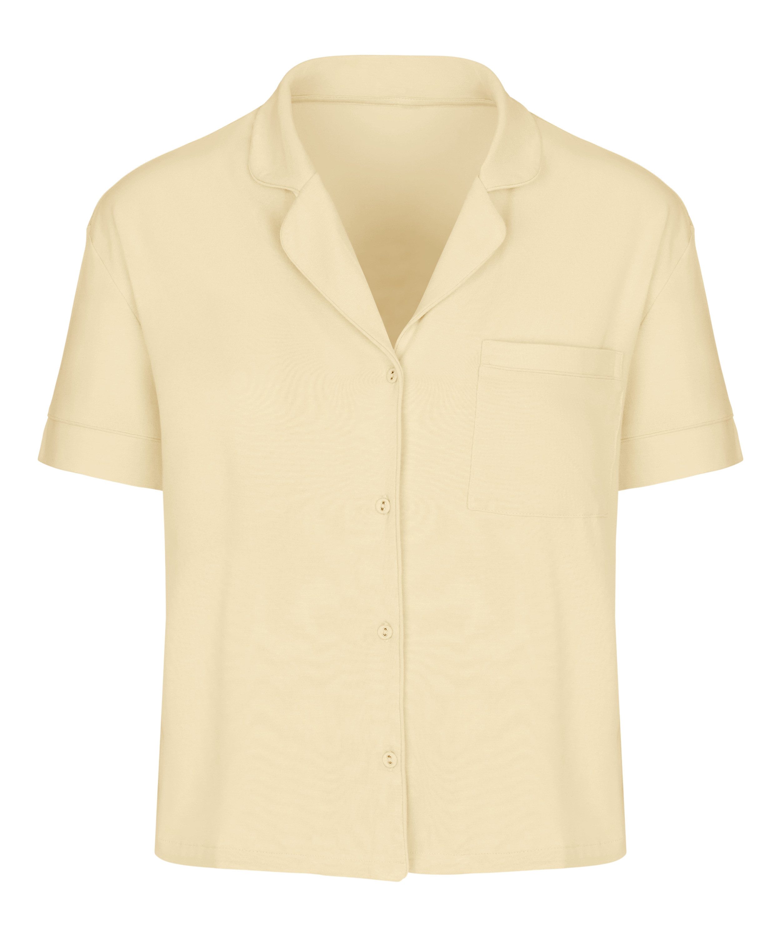 Hunkemöller Pyjama Essential Jersey Short-Sleeved Jacket – Bild 5 von 5