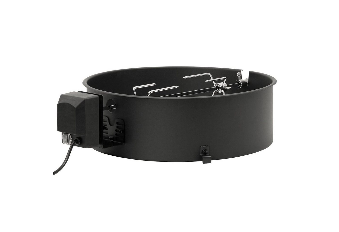 BBQ-Toro Grillspieß Grillspieß-Set für Ø 47 cm Kugelgrill, Spieß, inkl. Motor