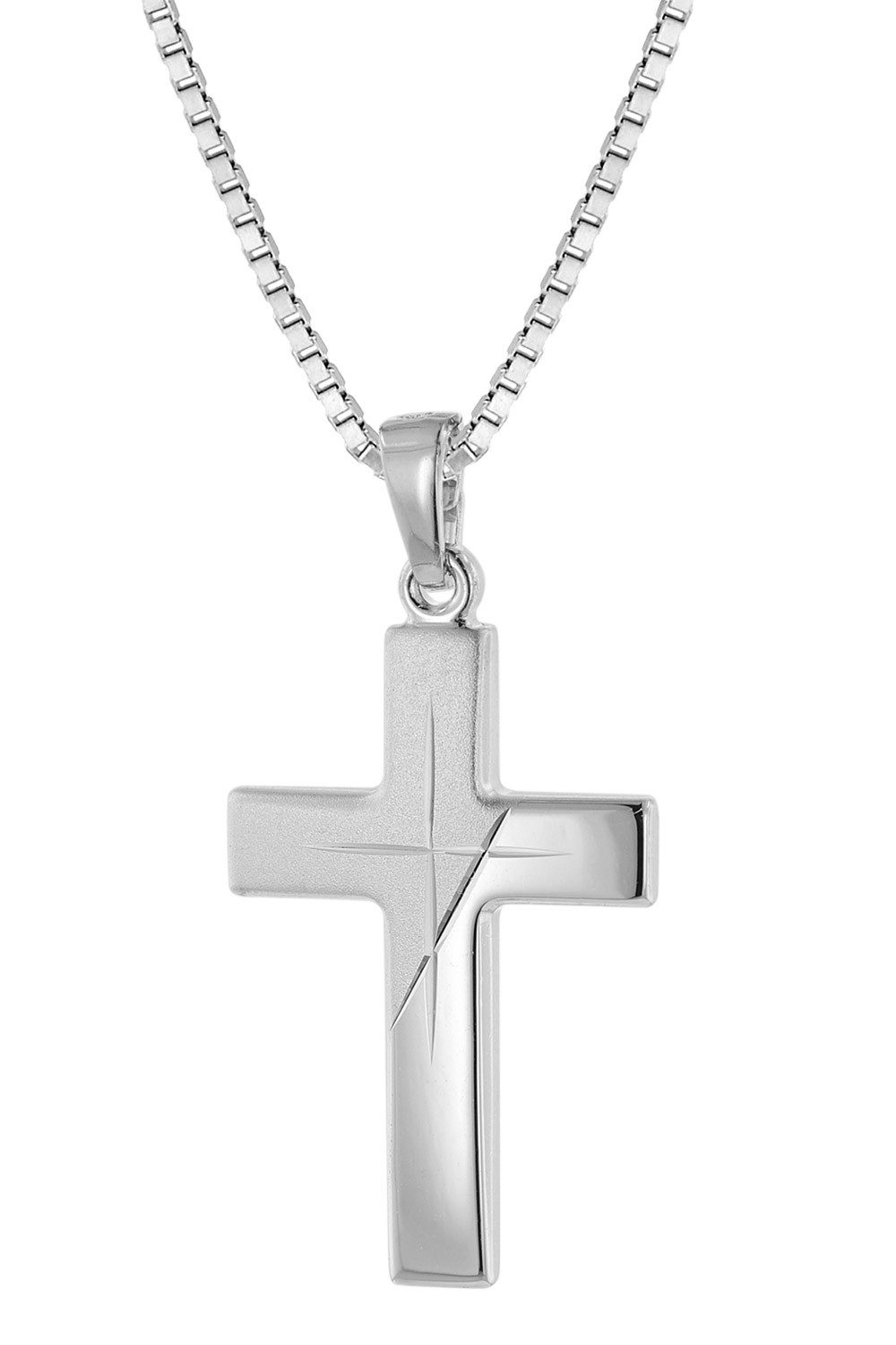 trendor Kette mit Anhänger Silber Herren-mit günstig online kaufen