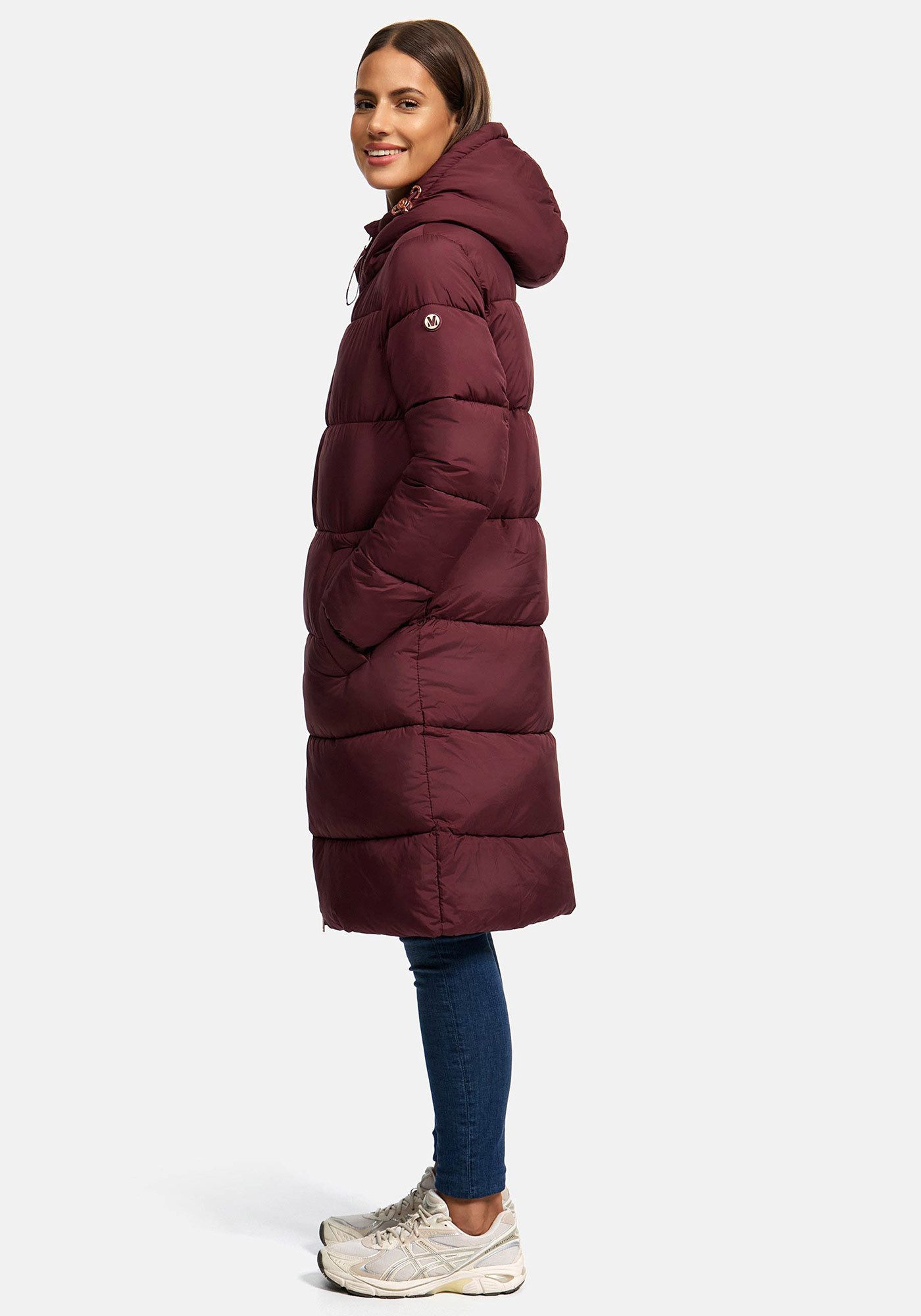 Marikoo Winterjacke Nomadiaa Lange Damen Winterjacke – Bild 3 von 5