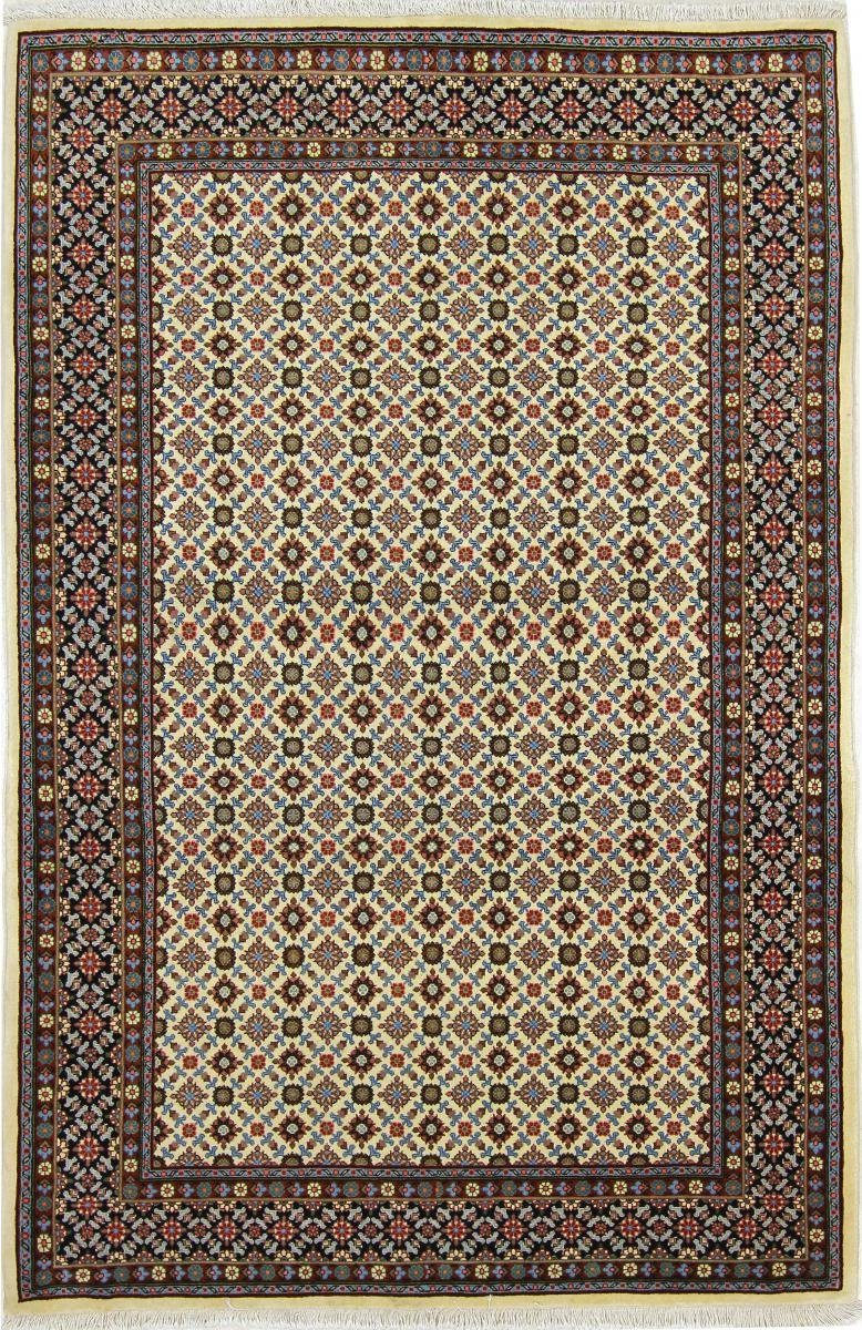 Orientteppich Kerman Rafsanjan 139x211 Handgeknüpfter Orientteppich / Perserteppich, Nain Trading, rechteckig, Höhe: 12 mm