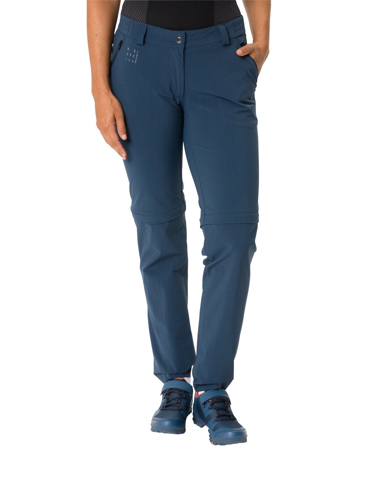 VAUDE Funktionshose Women's Yaras ZO Pants (1-tlg) atmungsaktive und schnelltrocknende Radhose