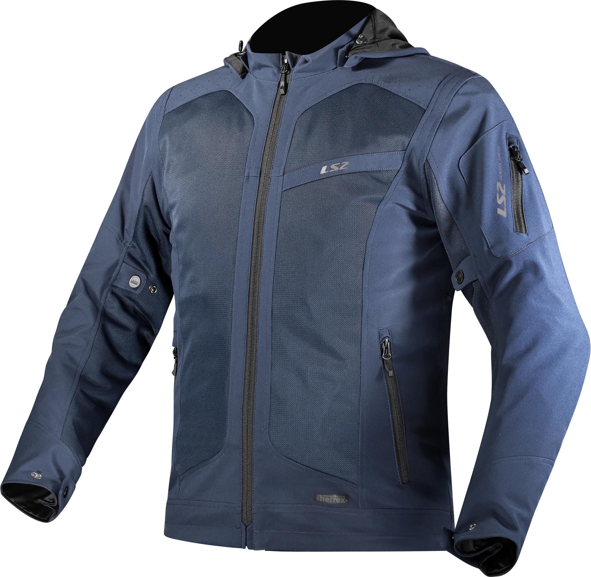 LS2 Motorradjacke Bolton Air wasserdichte Motorrad-Textiljacke Ellenbogenprotektoren enthalten,Schulterprotektoren enthalten,was