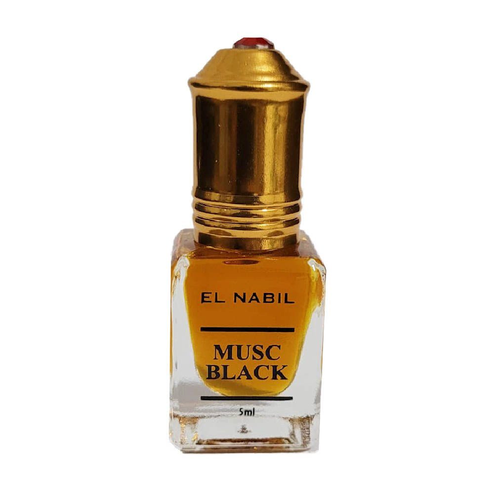 El Nabil Öl-Parfüm mit ml Öl Black Parfum Roll-On-Applikator 5 Musc El Nabil