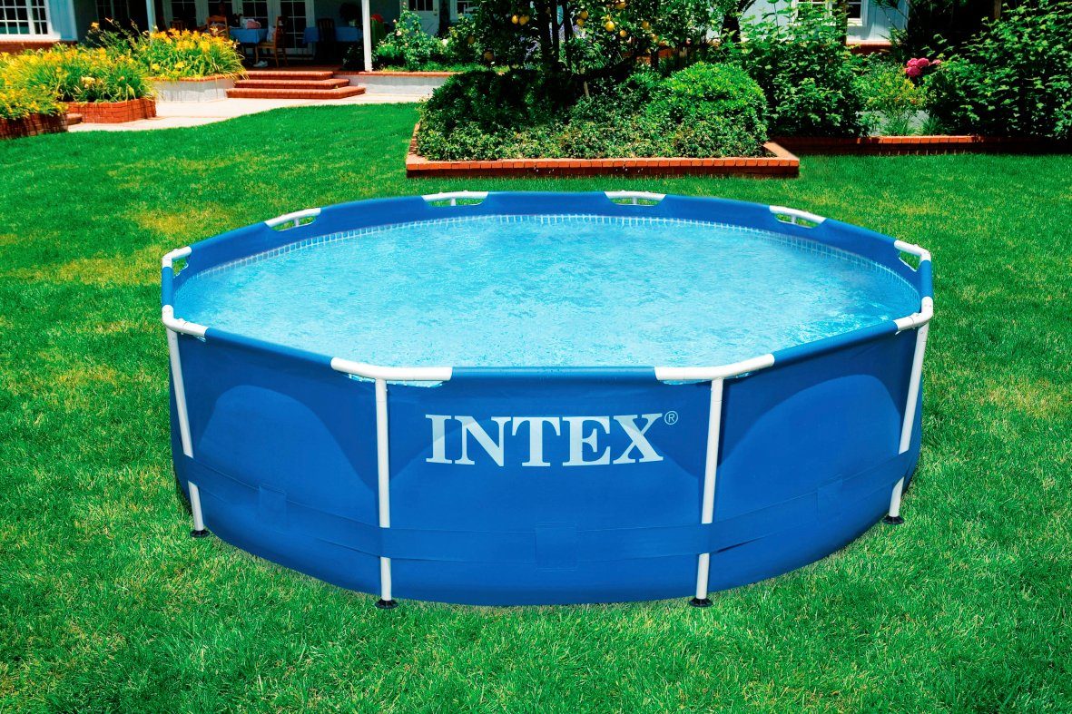 Intex Framepool Metal Frame, ØxH: 366x76 cm