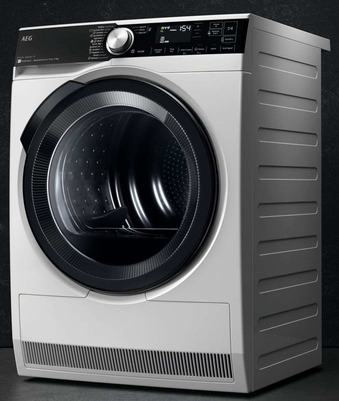 AEG Wärmepumpentrockner TR9XW80880, 8 kg, Sprachsteuerung über Google Assistant