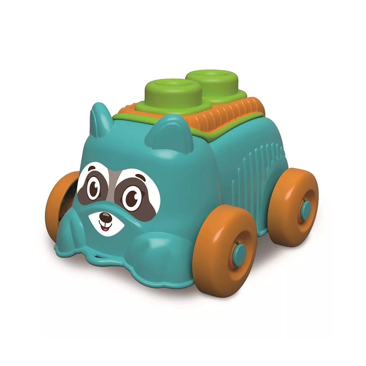 Clementoni® Lernspielzeug Tiere Clemmy Waschbär rollendes Geschicklichkeitsspiel mit