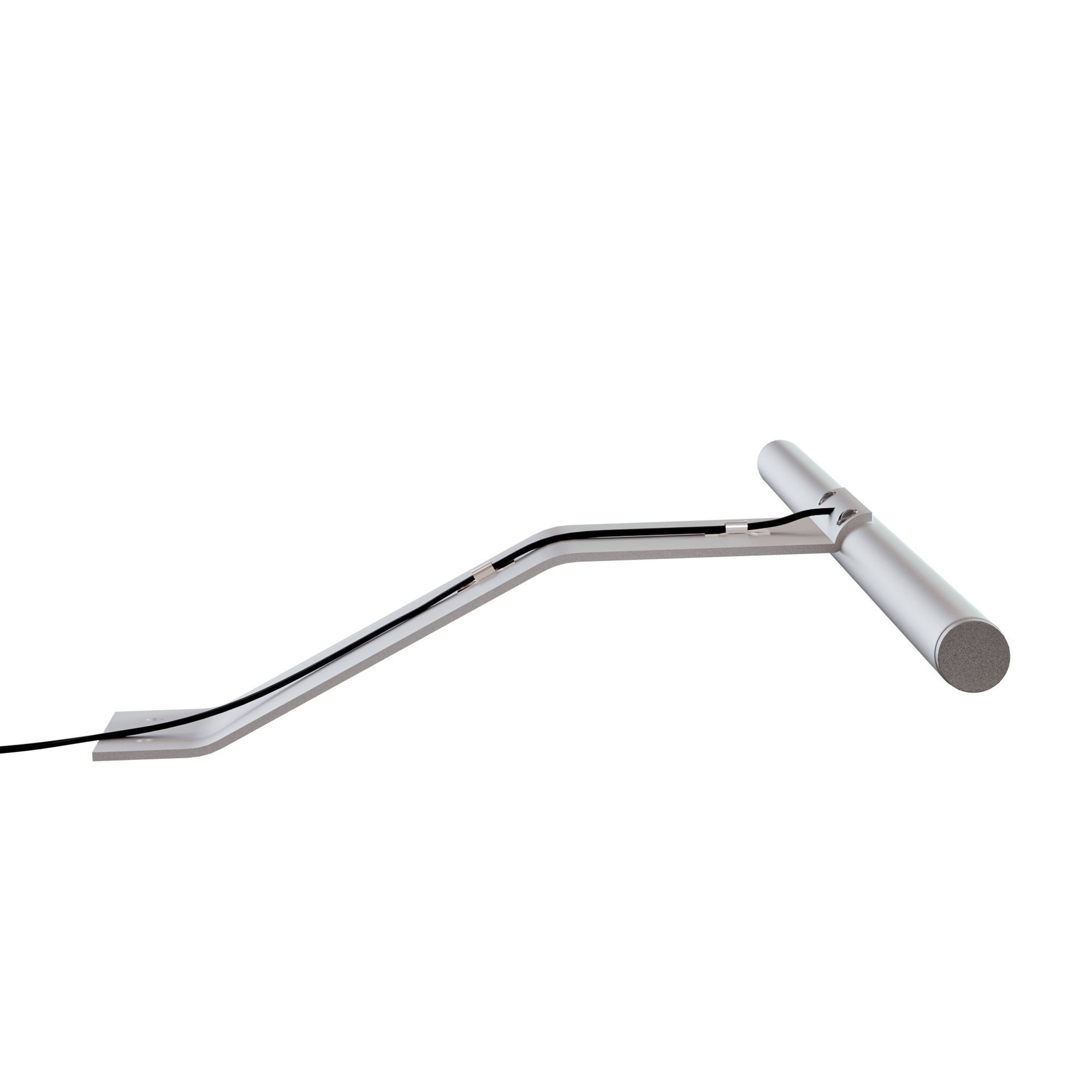 kalb Aufbauleuchte LED Aufbauleuchte 340x170 mm Schrankleuchte 12VDC silbergrau flach 4W – Bild 4 von 5