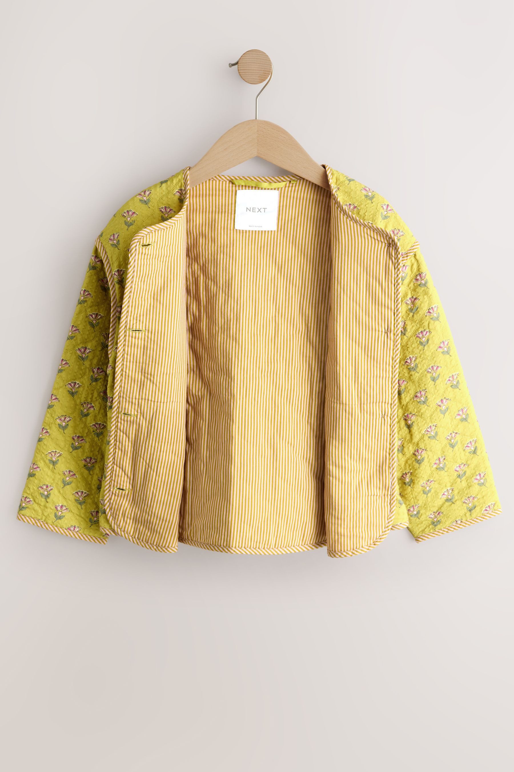 Next Steppjacke Steppjacke mit Punkten (1-St)