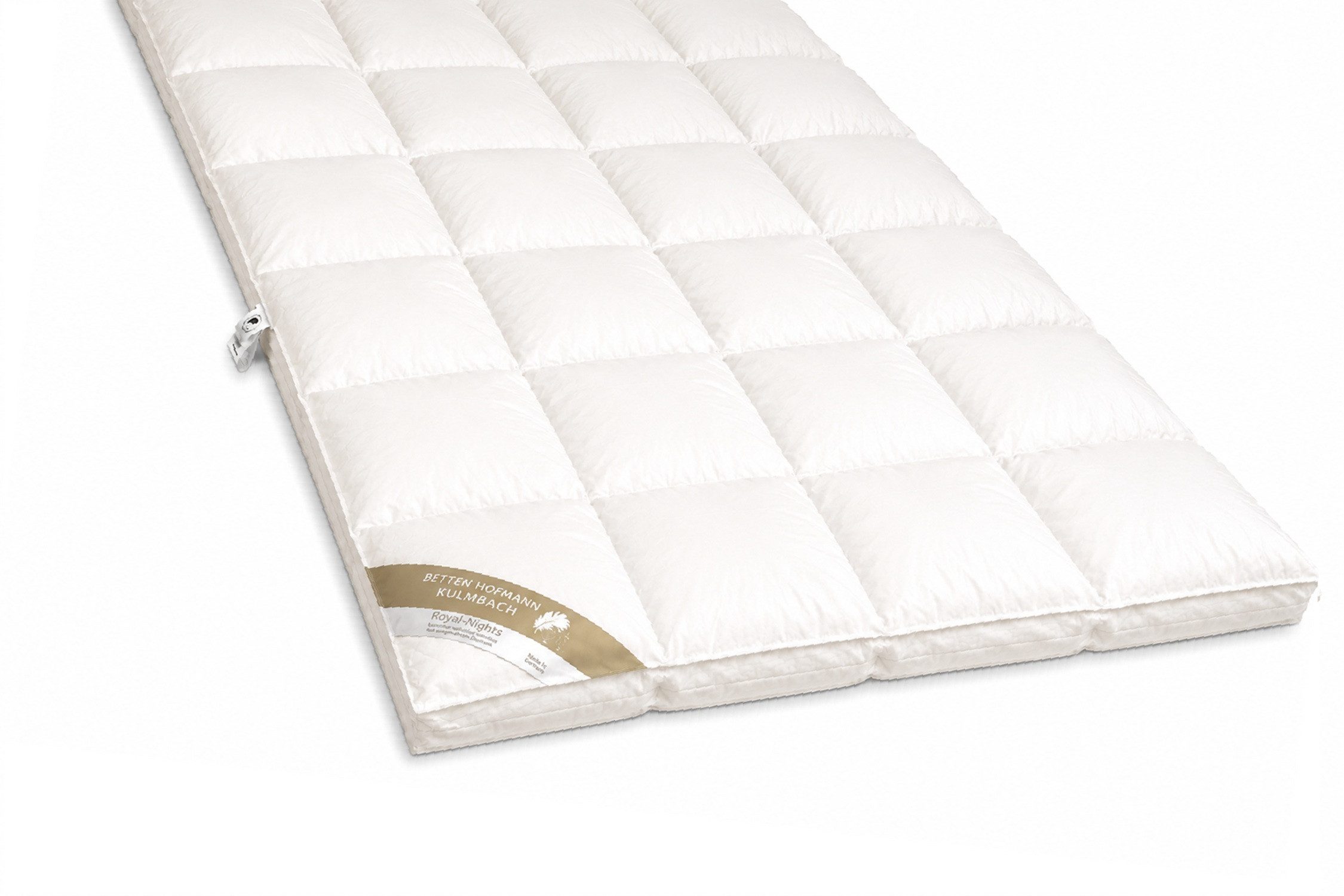 Betten Hofmann Daunenbettdecke Betten Hofmann Franken 8cm Hochsteg Winter Daunendecke 4x6 Außensteg, Füllung: 100% Gänsedaunen, Bezug: 100% Baumwolle, Winter Daunendecke mit 8cm Innen- und Außensteg