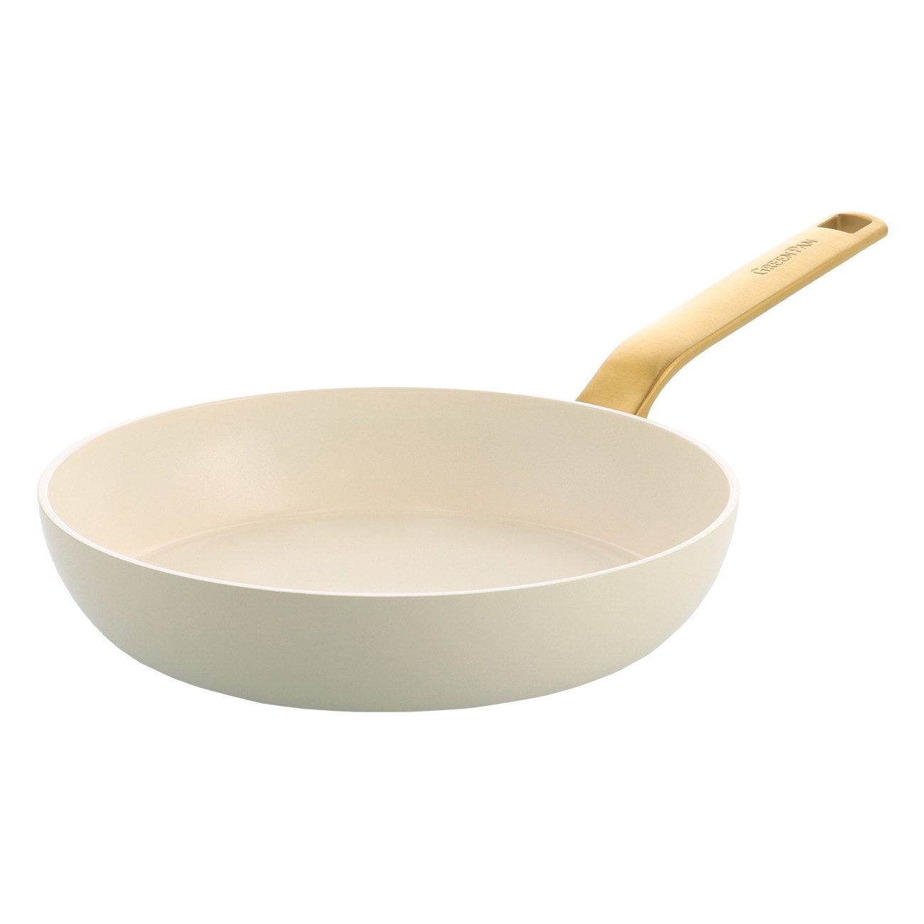 GREENPAN Bratpfanne Evolution Bratpfanne robust spülmaschinenfest Antihaft, Aluminium, Kratzfest, langlebig, Induktion, Backofengeeignet, Ø 24 cm