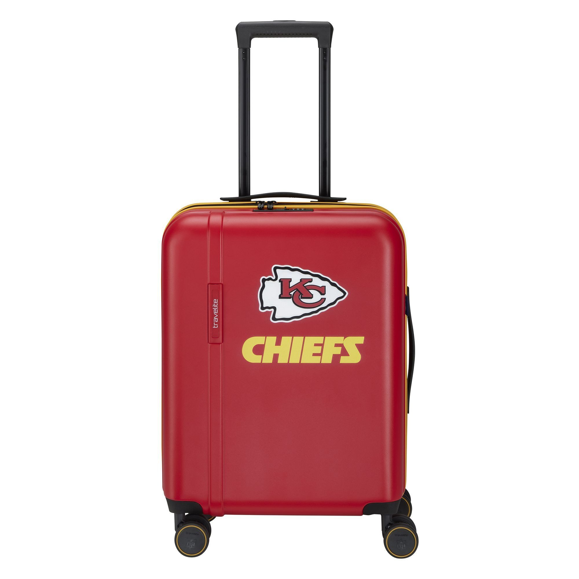 travelite Handgepäck-Trolley travelite x NFL, 4 Rollen, ABS