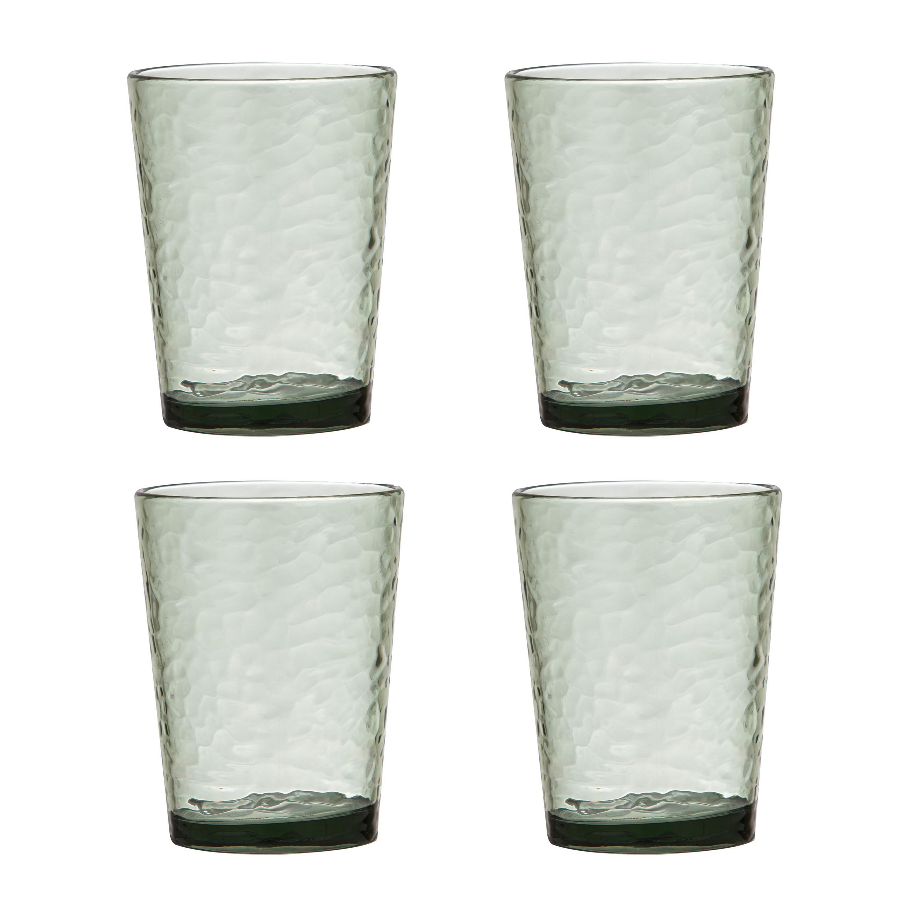 Ladelle Glas, Acryl, Wirkt wie Glas, Outdoor, Strapazierfähig, Modern, Acryl, 430ml