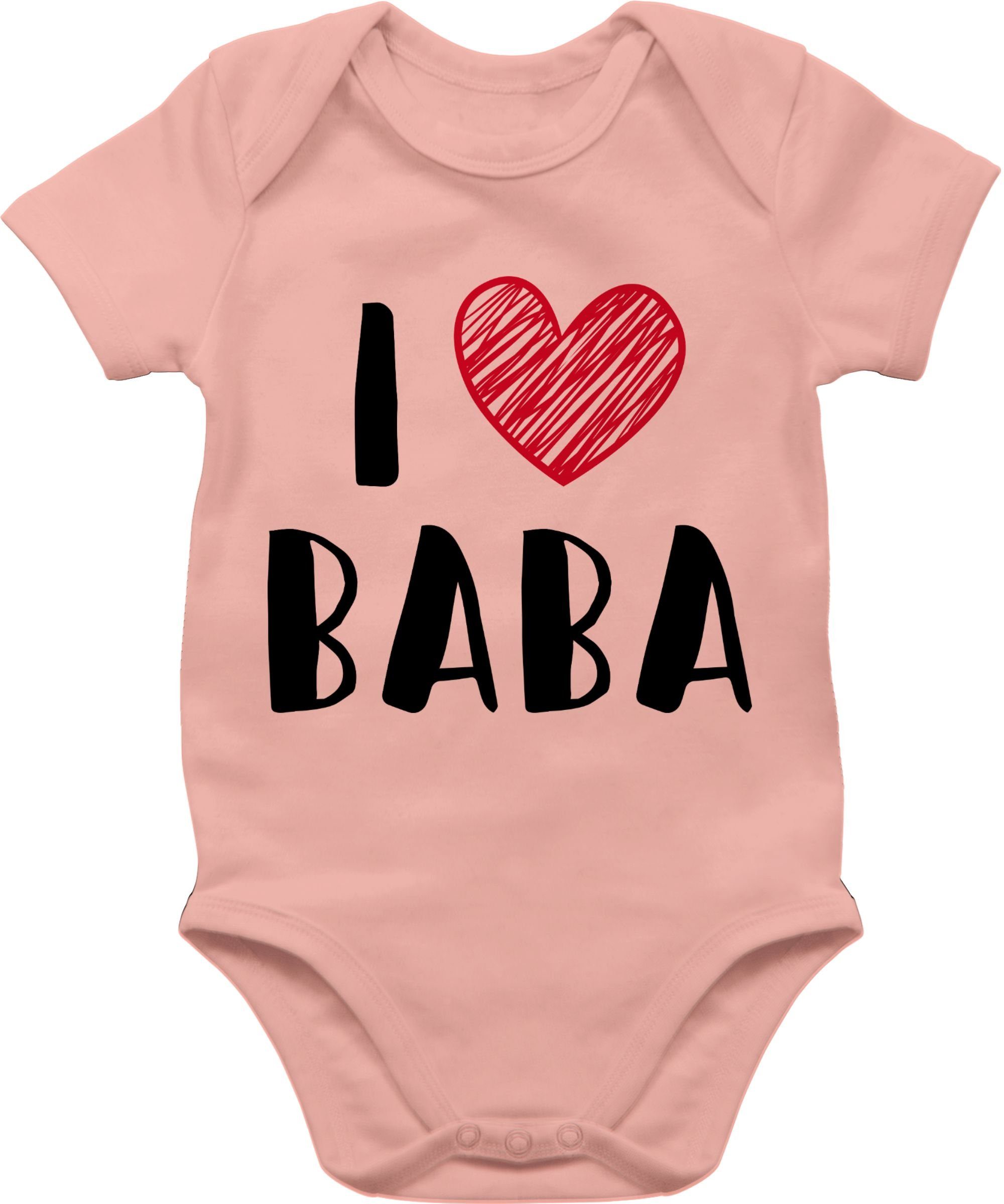 Shirtracer Shirtbody I Love Baba Papa