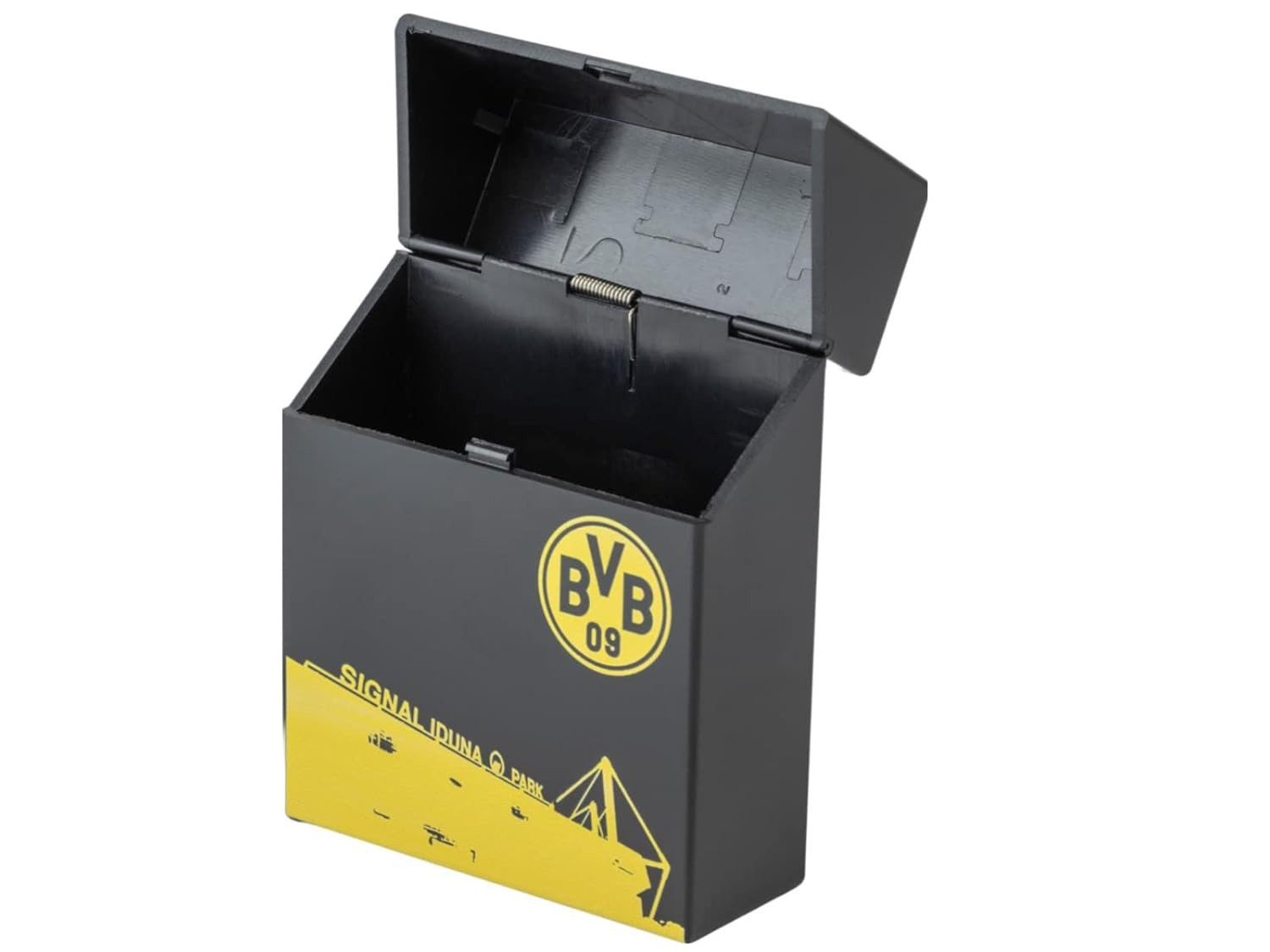 BVB Aufbewahrungsbox Klickbox, Zigarettenbox mit Sprungdeckel 3er Set schwa günstig online kaufen