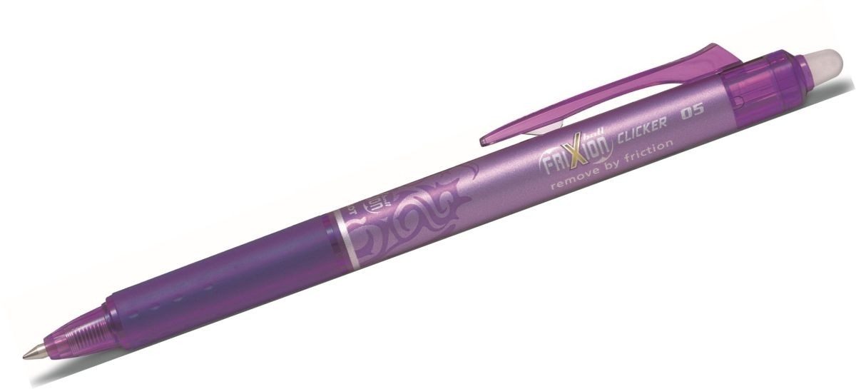 Pilot Pen Tintenfeinschreiber Tintenroller Frixion Ball Clicker 05 violett