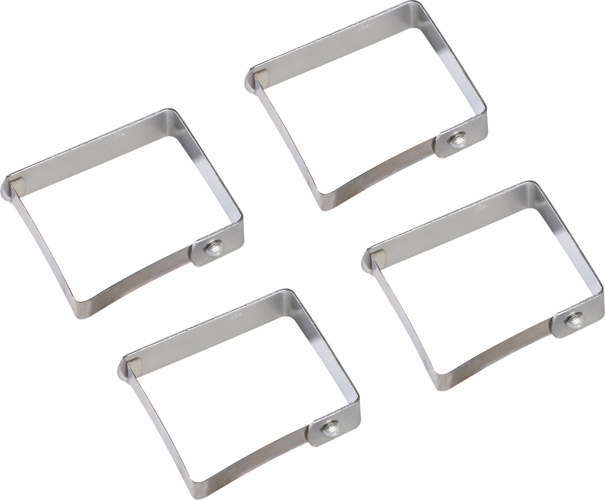 Peyer Syntex Tischdecke Tischklammer 4er-Pack (4-tlg), Uni