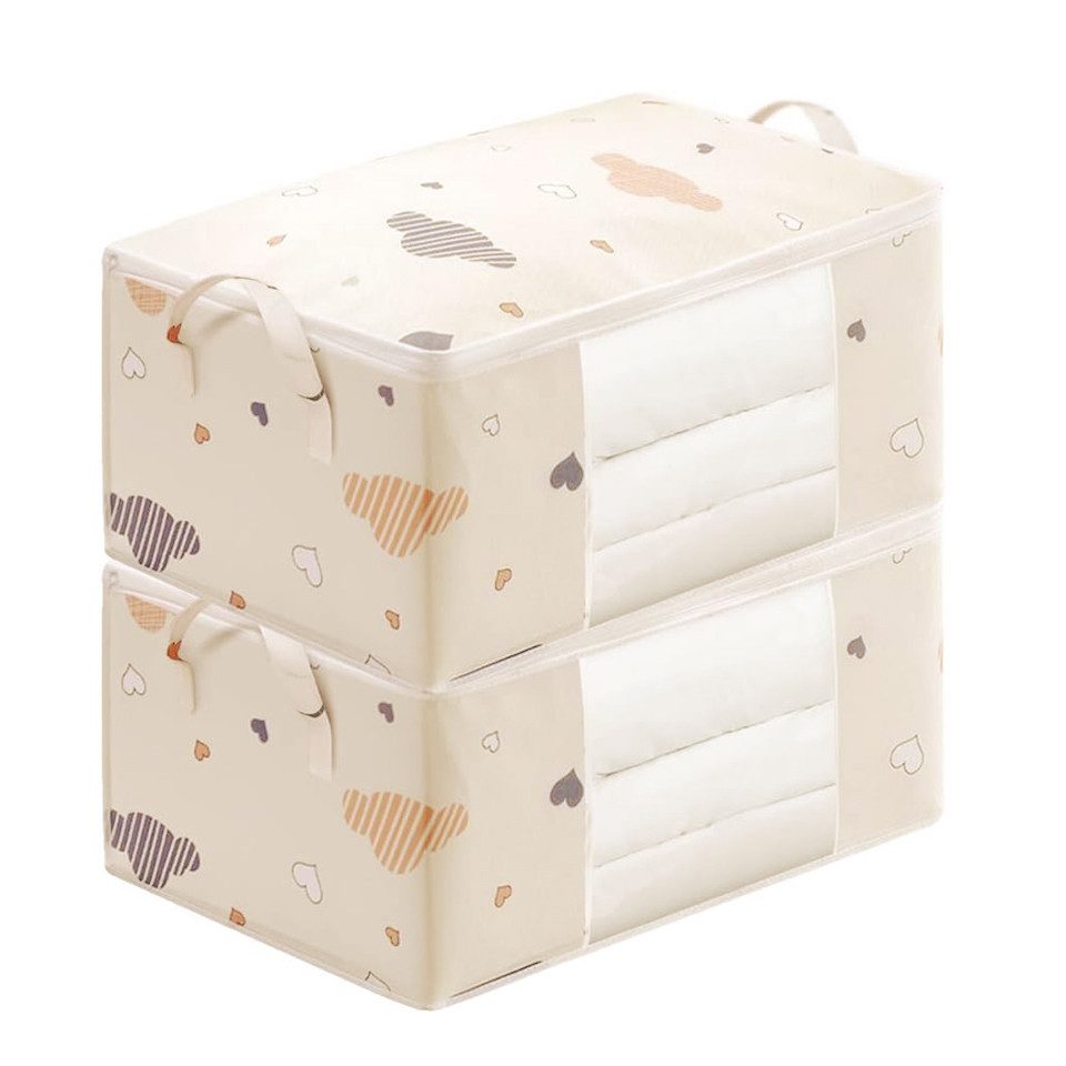 Coonoor Aufbewahrungsbox Bettdecken-Aufbewahrungstasche mit großem Fassungs günstig online kaufen