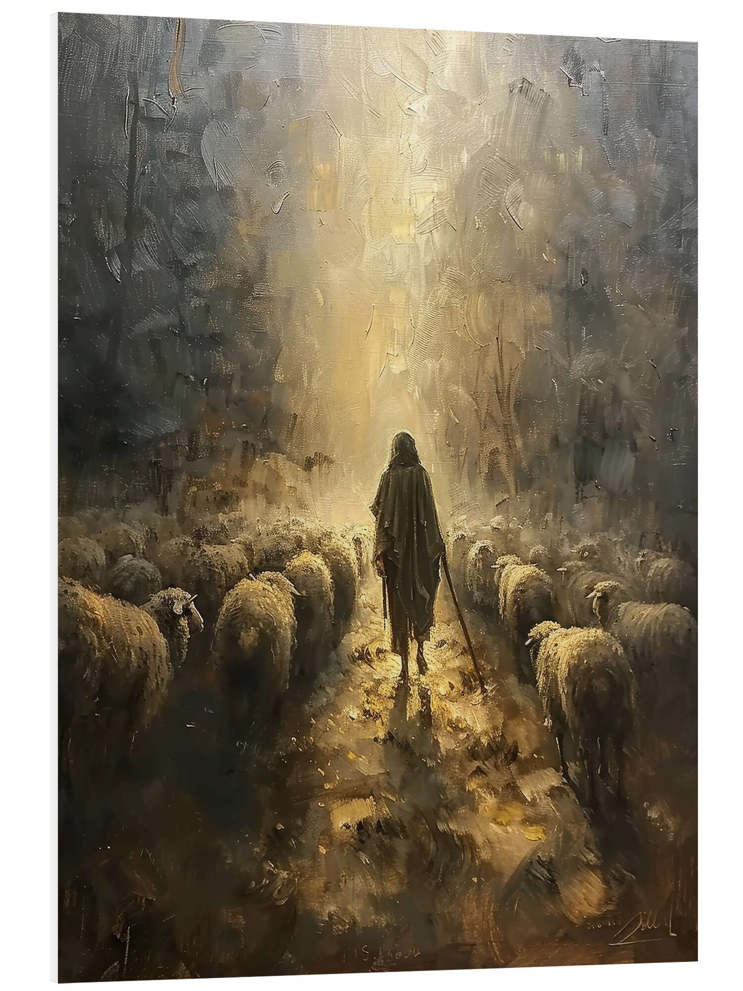 Posterlounge Wandbild Der gute Hirte Unserer günstig online kaufen