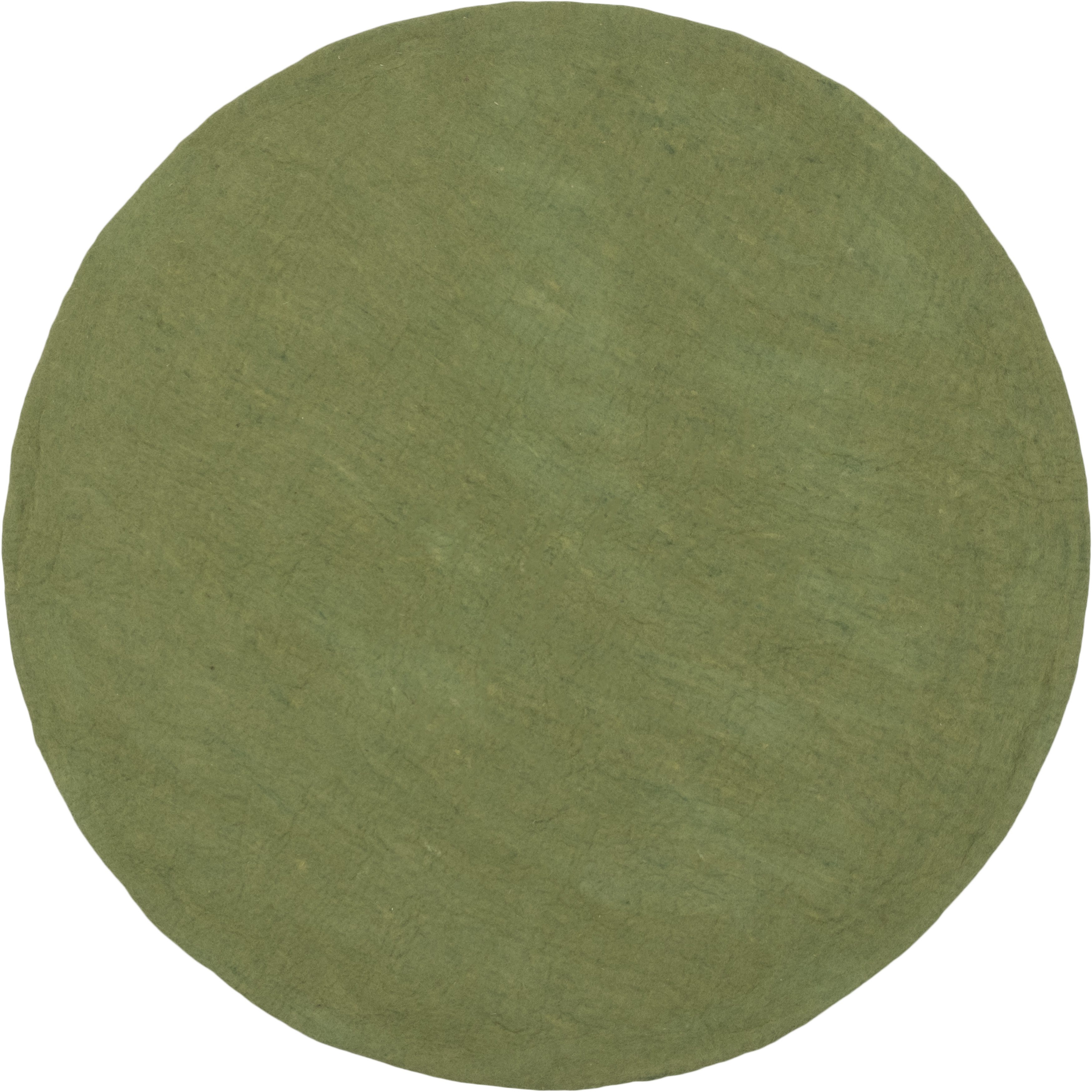 myfelt Wollteppich Kaspar Filzteppich rund, 100% reine Schurwolle