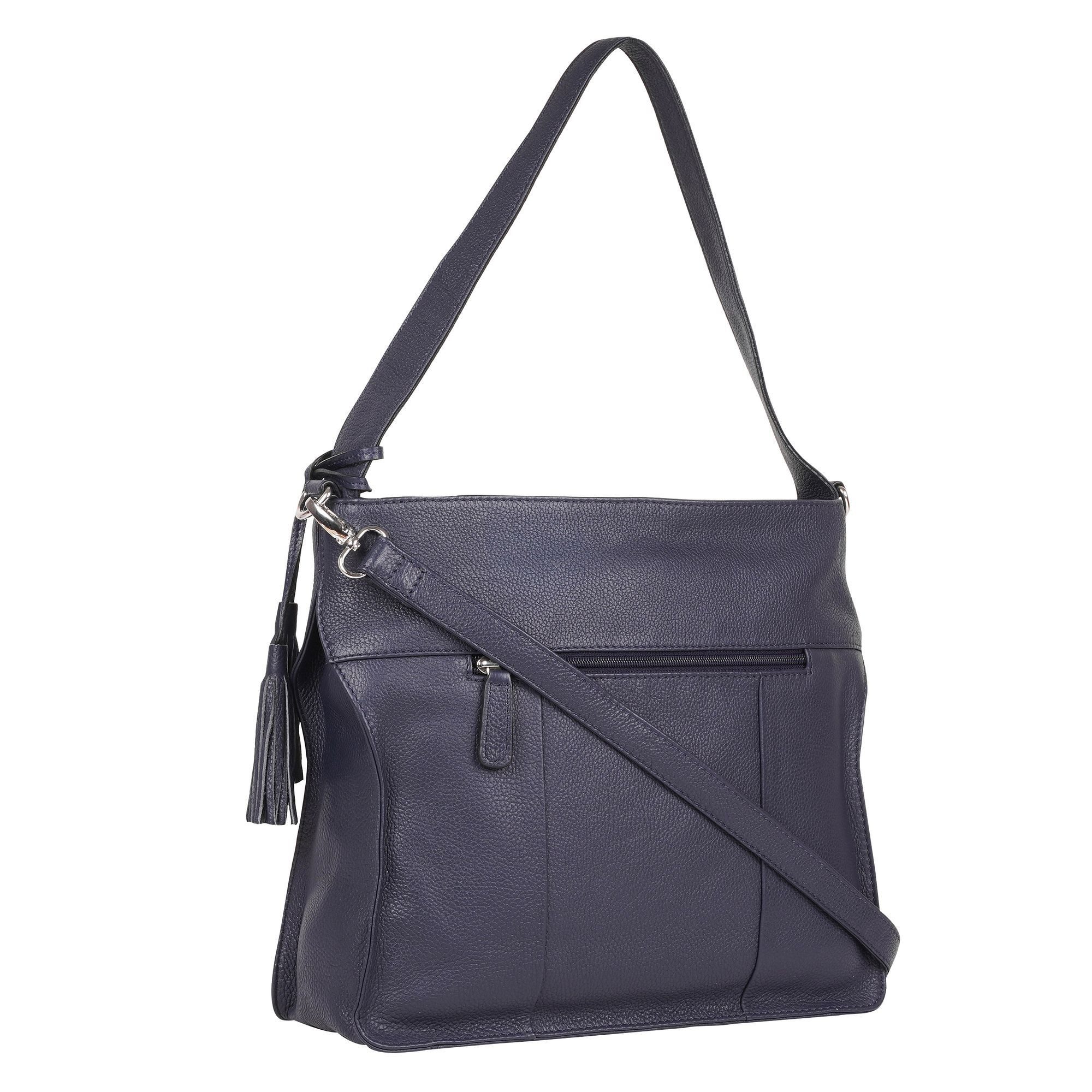 GERRY WEBER Schultertasche Cadiz, Leder