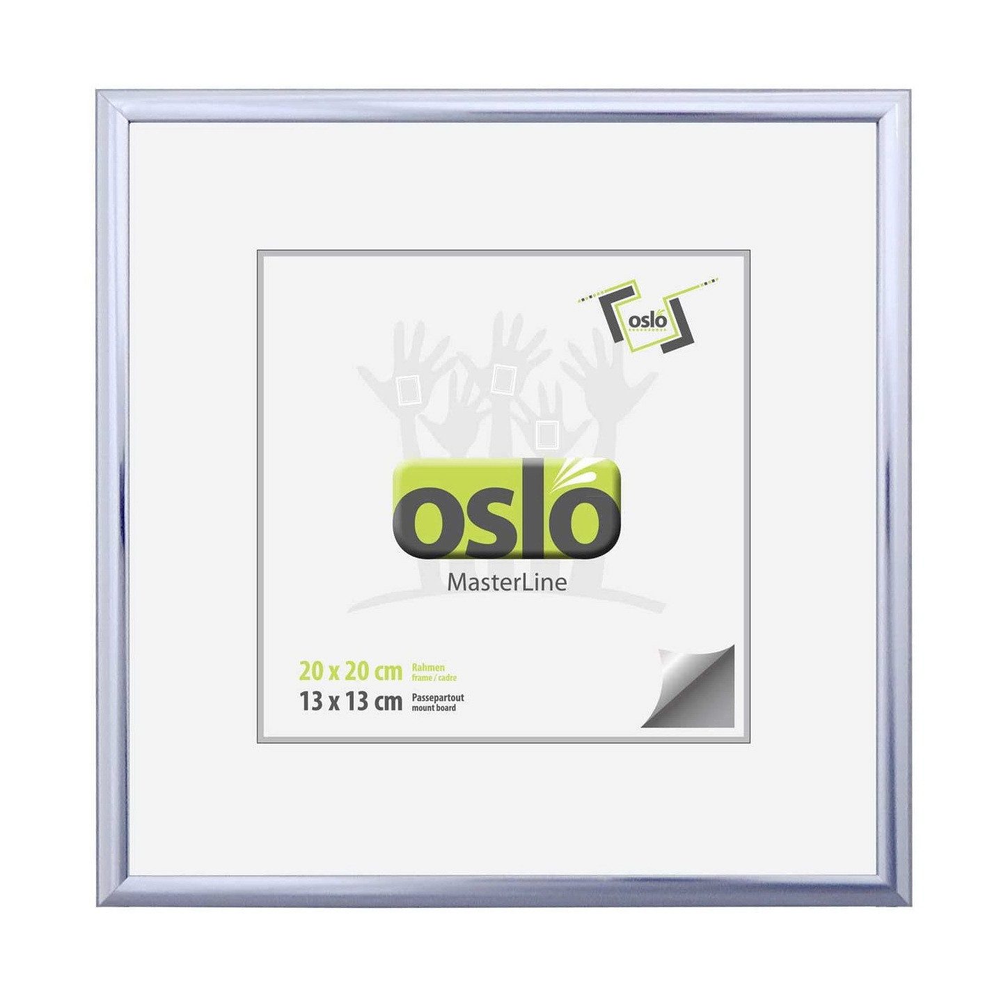 Oslo MasterLine Einzelrahmen Bilderrahmen Aluminium schmal günstig online kaufen