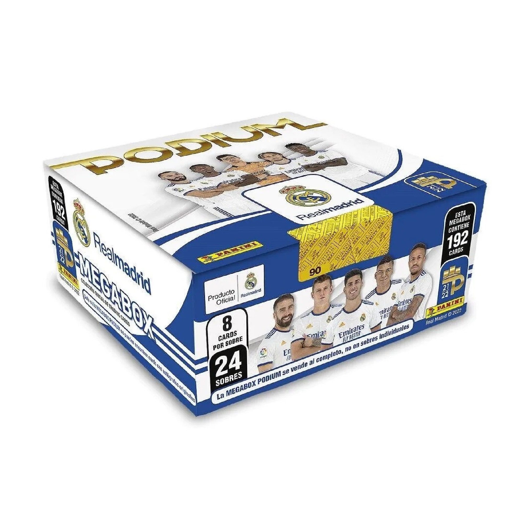 Panini Sammelkarte Panini Real Madrid Podium Fussball MEGABox 2021-22