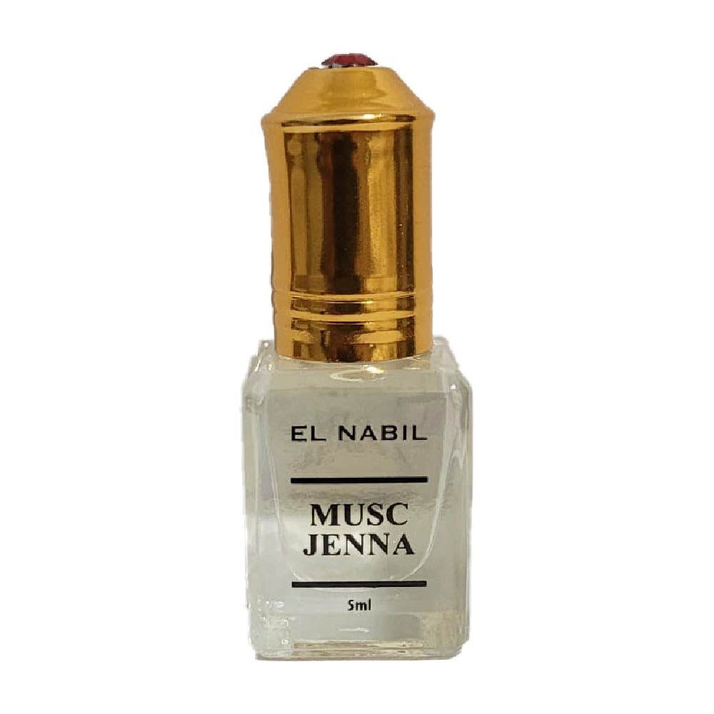 El Nabil Öl-Parfüm JENNA Roll-On-Applikator mit 5 El MUSC Öl Nabil Parfum ml