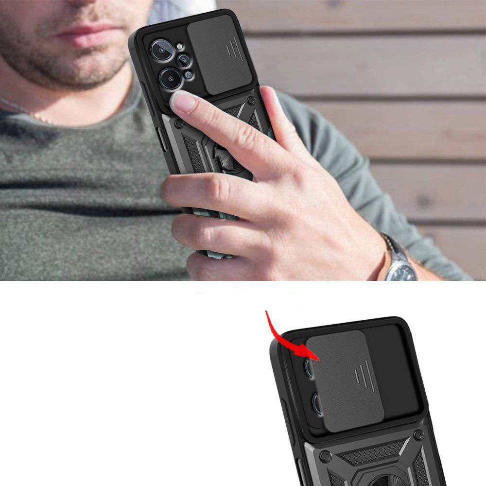 COFI 1453 Handyhülle CamShield Armor kompatibel mit Xiaomi Redmi Note 13 Pro 4G – Bild 5 von 5