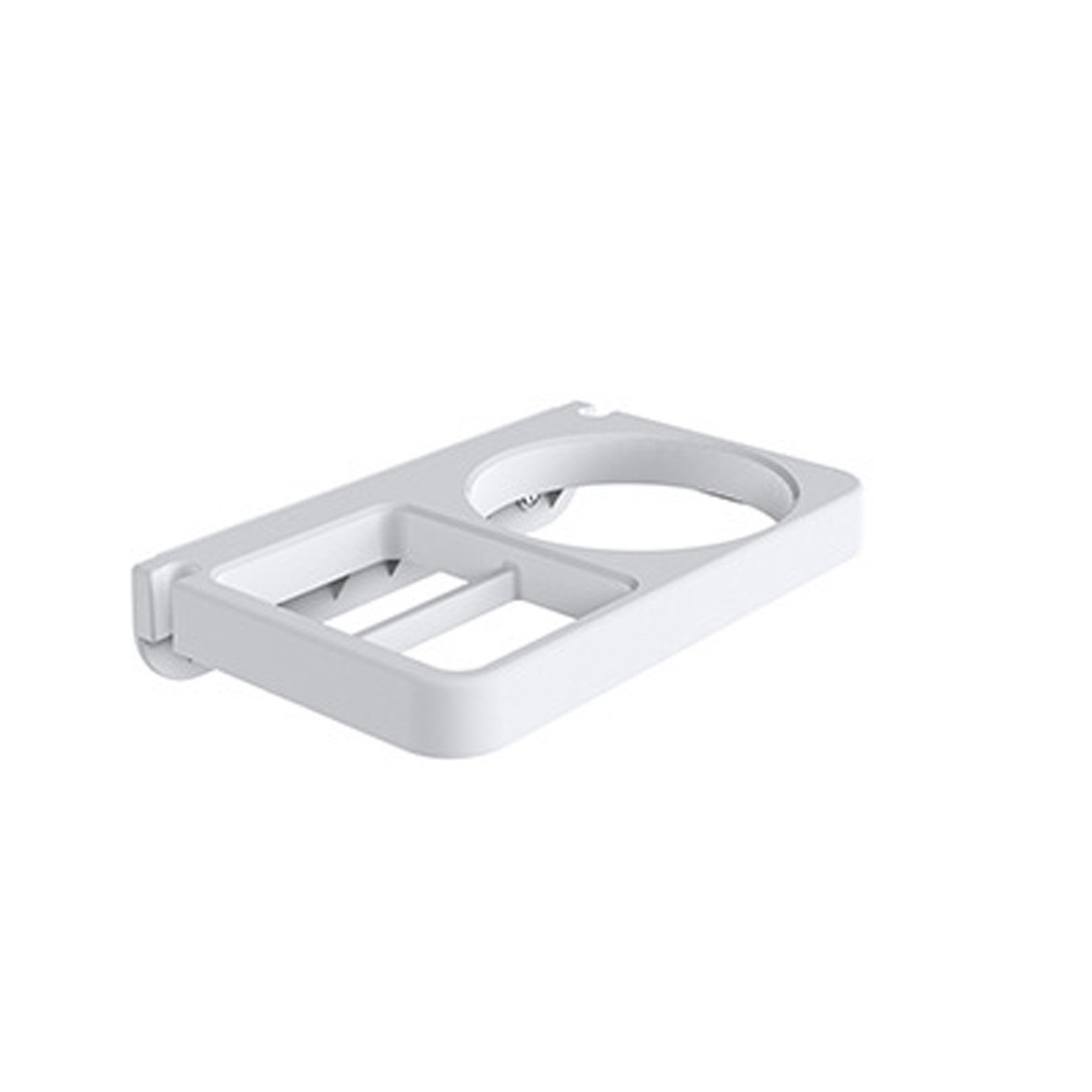 Coonoor Haartrocknerhalter Föhn Halterung für die Wand Haartrocknerhalter, (Fönhalter Bohren)