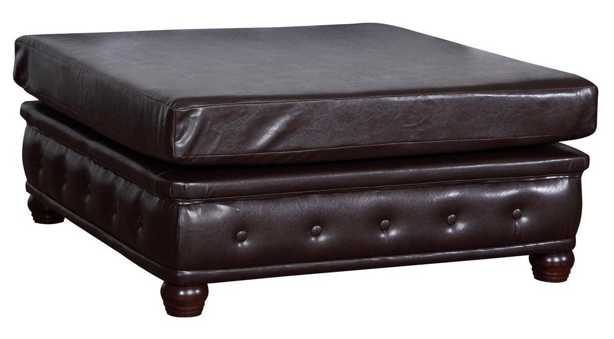Xlmoebel Hocker Eleganter Fußhocker aus hochwertigem Stoff in modernem Design (1 St., Hocker), Hergestellt in Europa