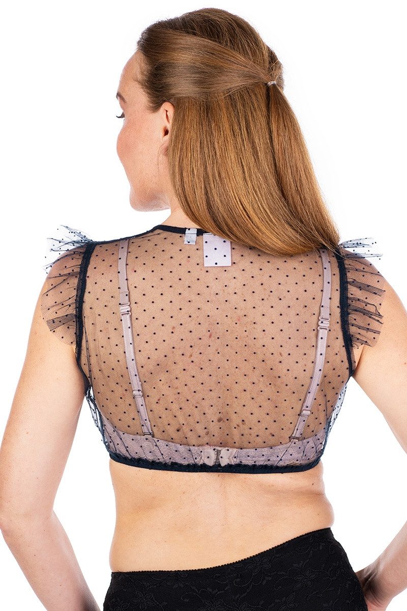 Spieth & Wensky Dirndlbluse Dirndlbluse - GENTA - dunkelblau günstig online kaufen