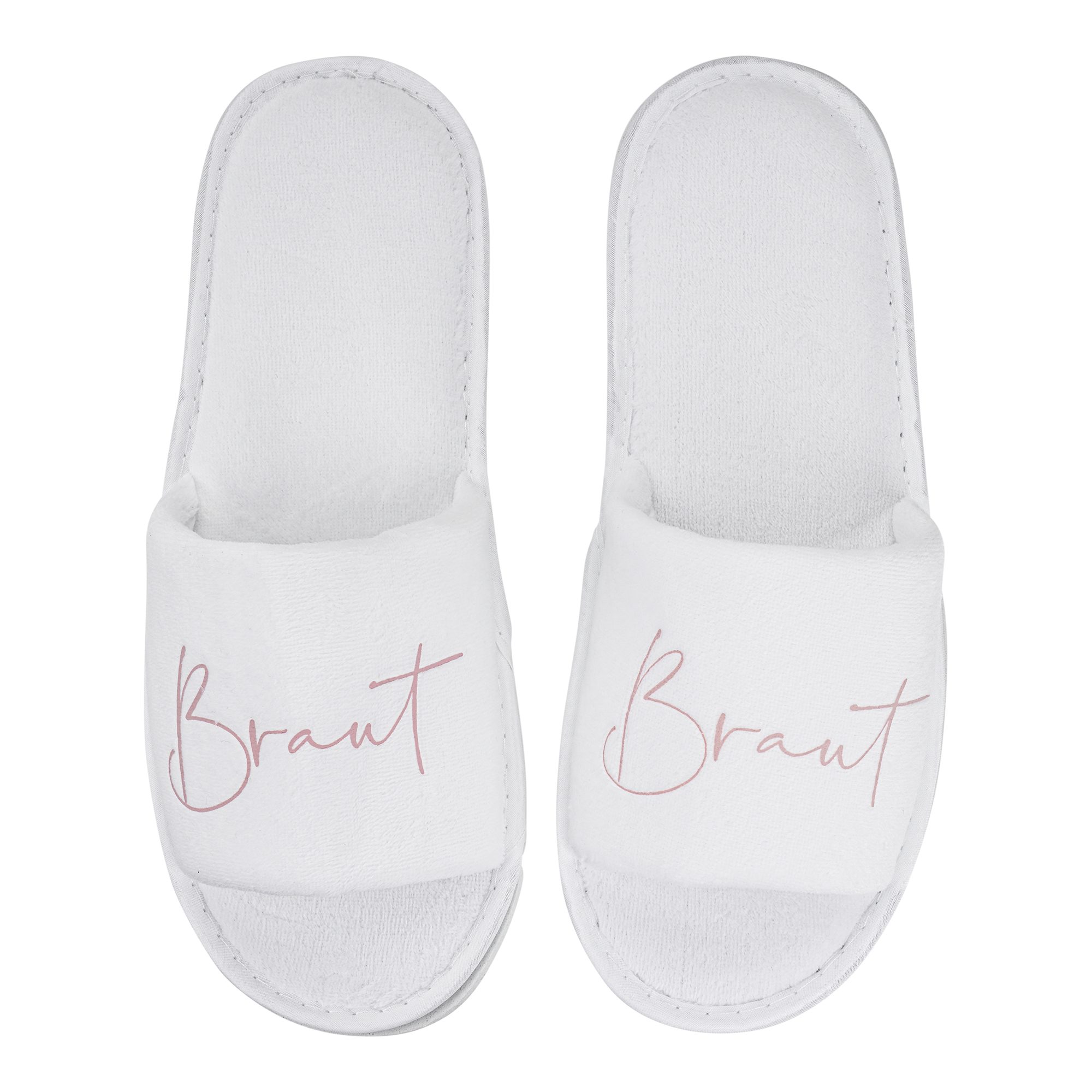 shopandmarry Braut Шльопанці für das Brautstyling am Morgen Pantoffel