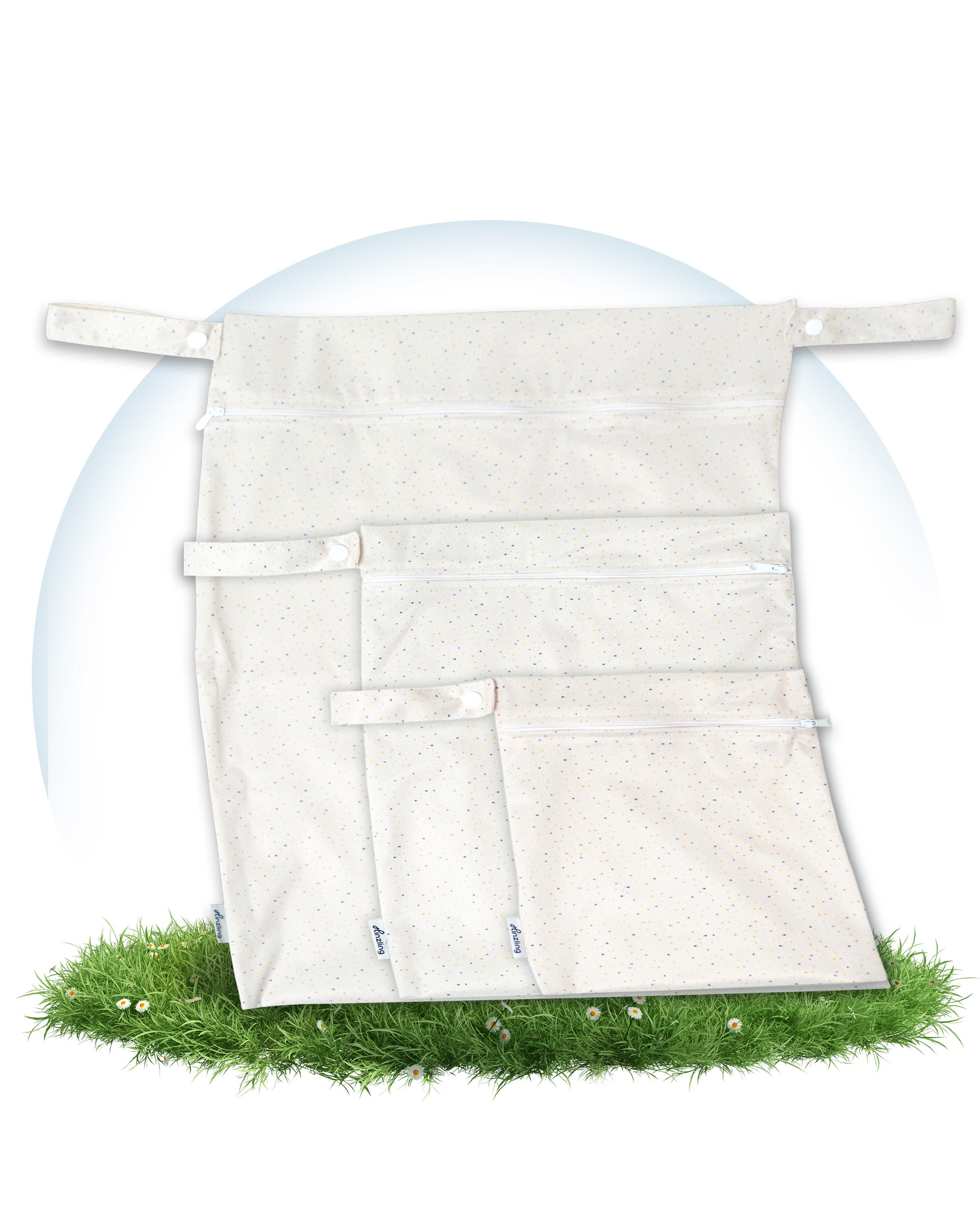 Windeltasche Wetbag für Stoffwindeln – Nachhaltige Wetbags aus recyceltem Polyester