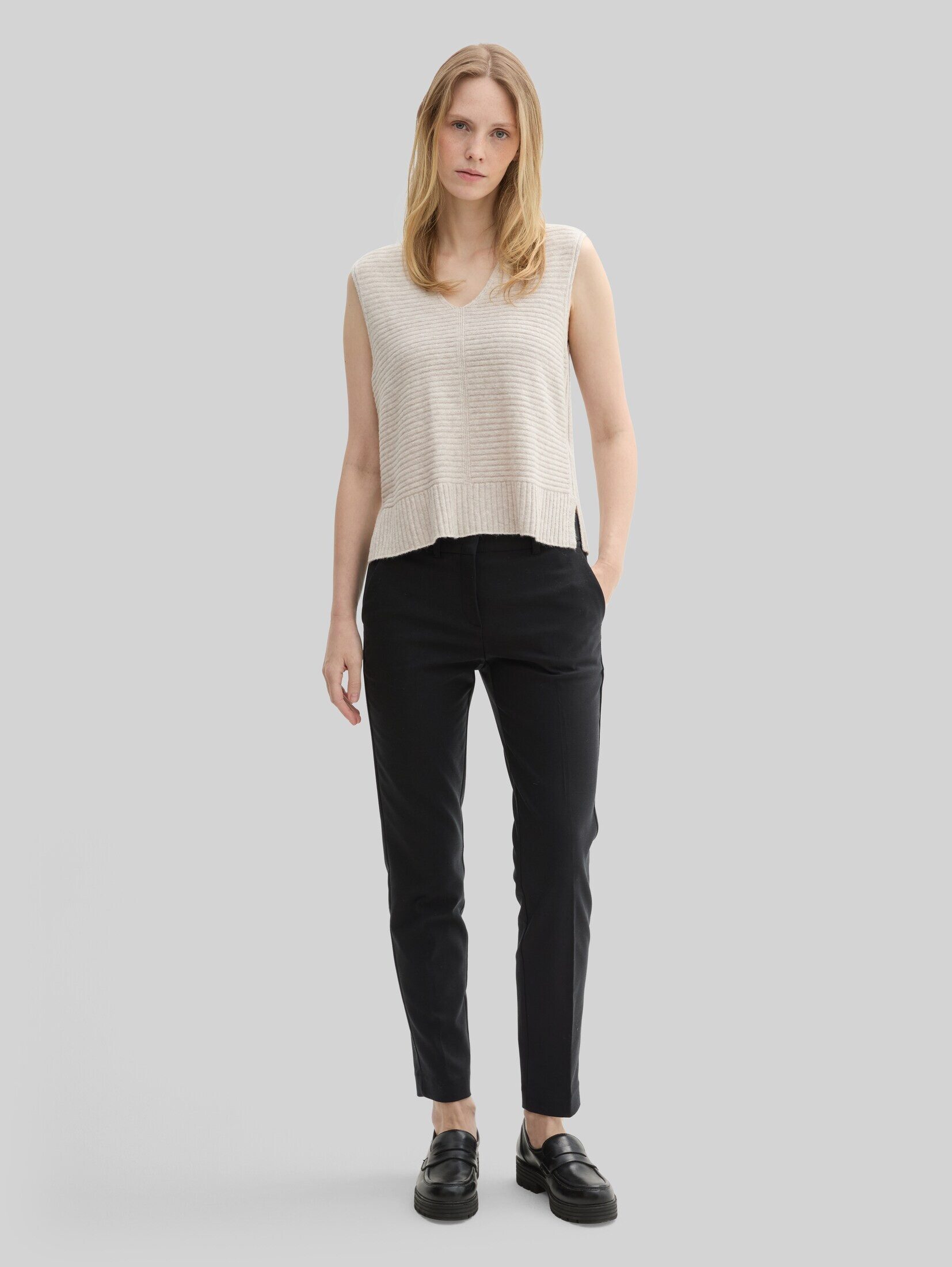 TOM TAILOR Stoffhose Hosen & Chino TTMIA Slim Hose