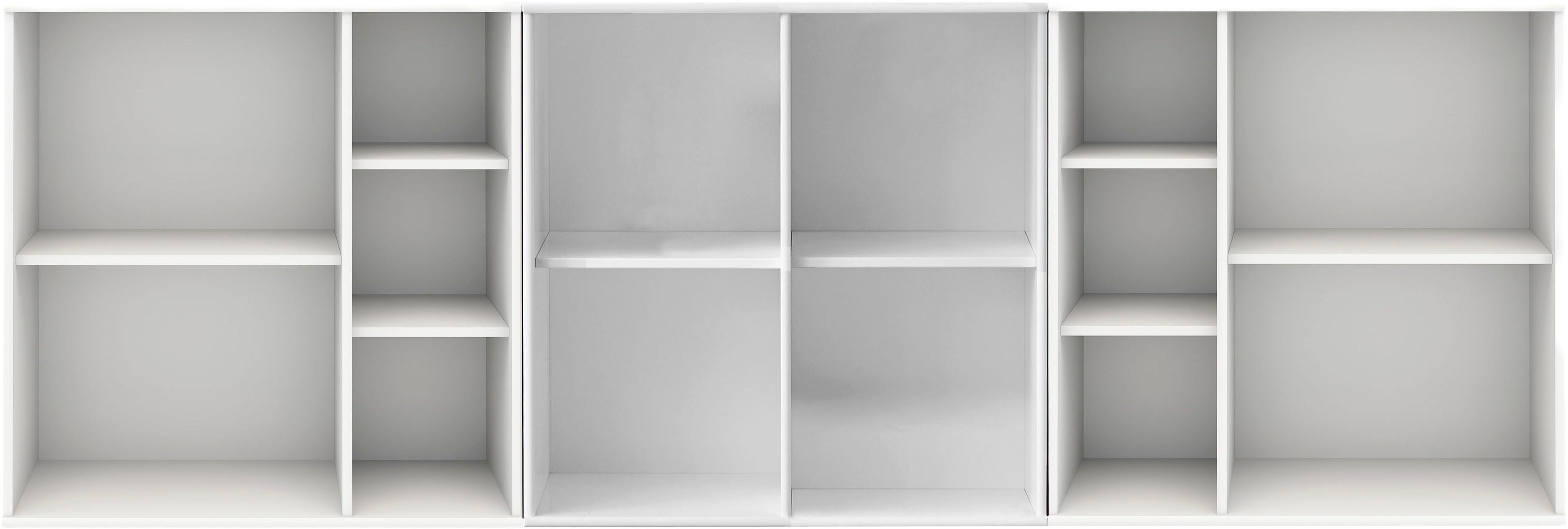 Hammel Furniture Bücherregal Mistral Kubus, Kombination aus 3 Modulen, Breite 207cm