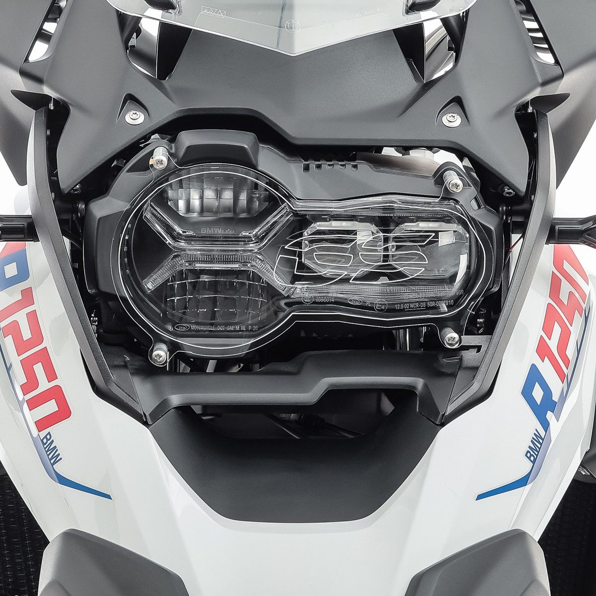 Lumitecs LED Scheinwerfer Scheinwerferschutz für BMW R 1250 GS / Adventure 19-24 Abdeckung QL2