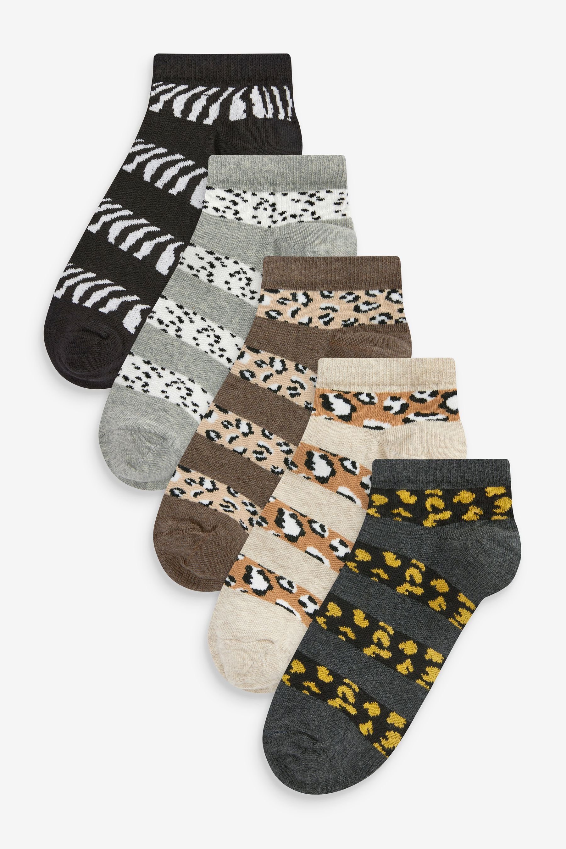 Next Socken »Sneaker-Socken mit Animal-Print im 5er-Pack« (5-Paar) online  kaufen | OTTO