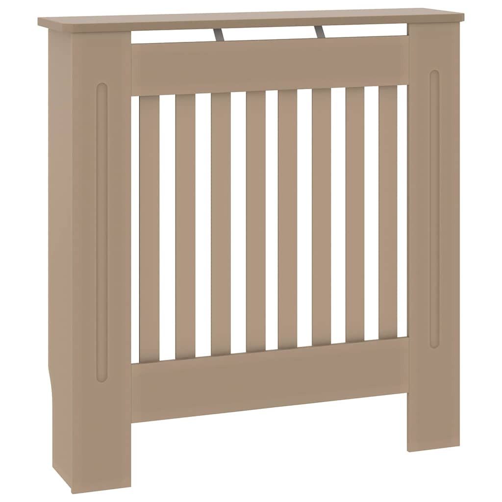 vidaXL Heizungsverkleidung 78 x 19 x 81,5 cm Heizkörperabdeckung 2er Set Braun 78x19x815 cm Spanp