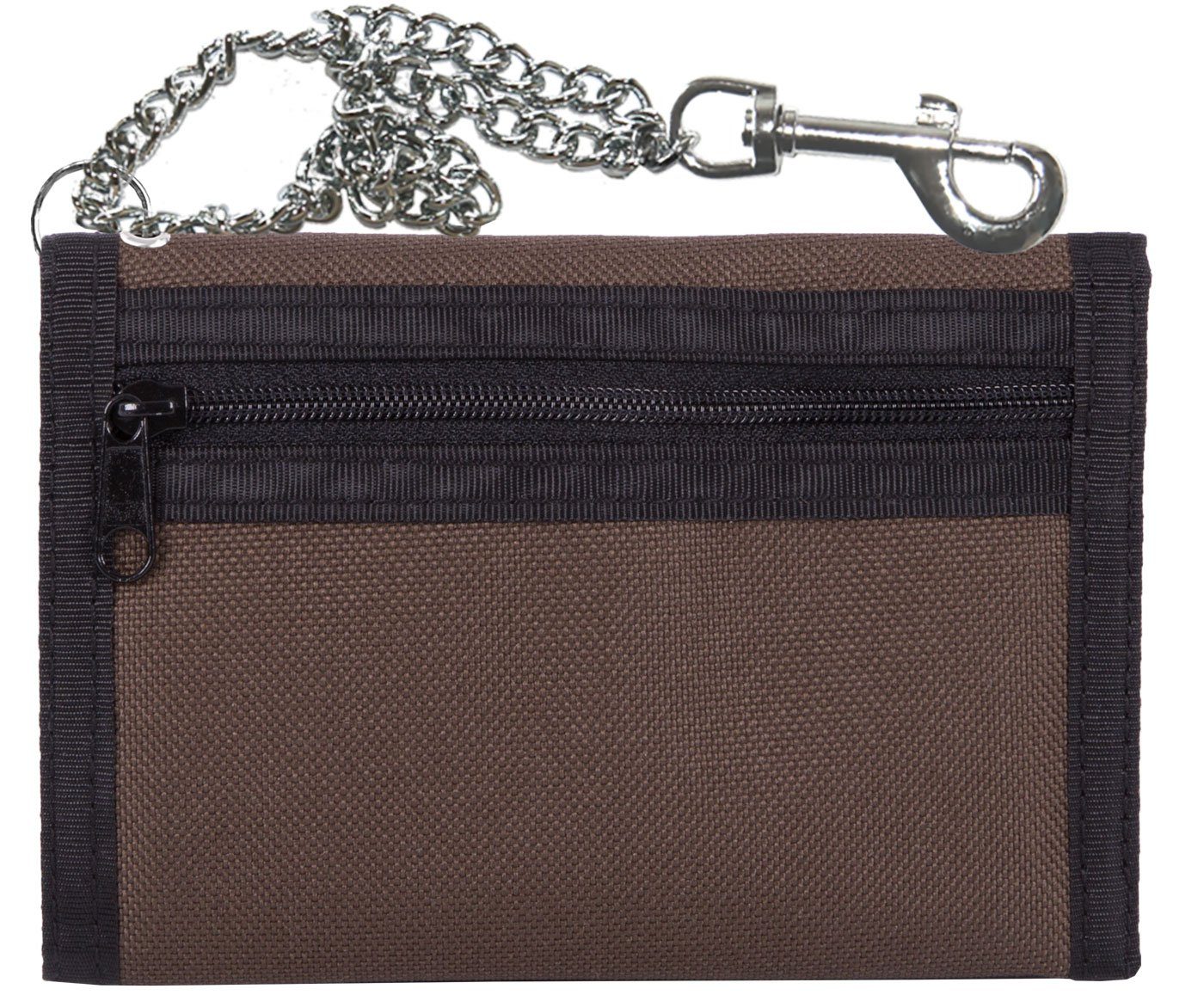 2Stoned Geldbörse Wallet Classic mit Kette und Klettverschluß für Erwachsene u. Kinder, verchromte Kette mit Karabiner – Bild 2 von 4