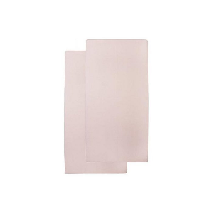 Bettlaken Jersey Spannbettlaken 2-Pack 70x140/150 light pink MEYCO Hobby