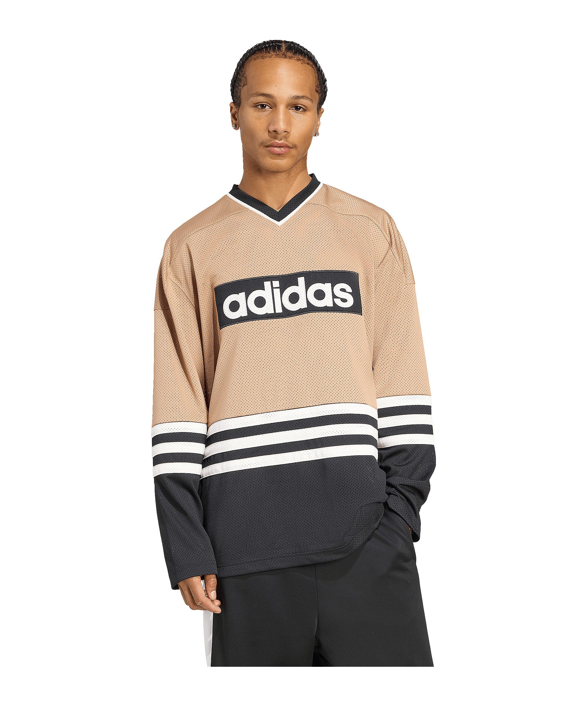 adidas Originals T-Shirt adidas Originals Hockey Sweatshirt Langarm-Trikots Polyester