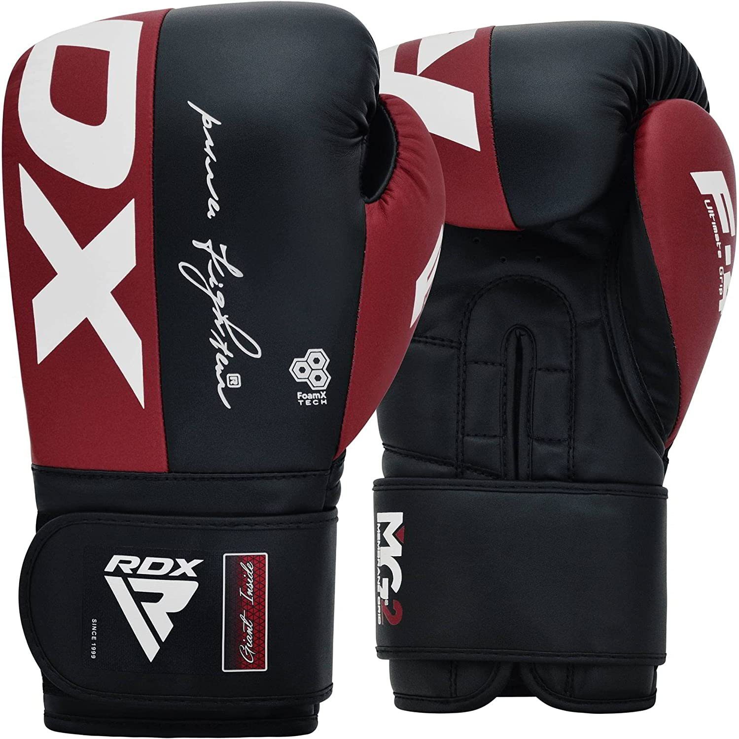 RDX Sports Boxhandschuhe RDX Boxhandschuhe, Trainingshandschuhe, Kickboxhandschuhe Maroon