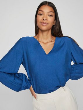 Vila Blusentop VIJANA V-NECK L/S TOP/TES