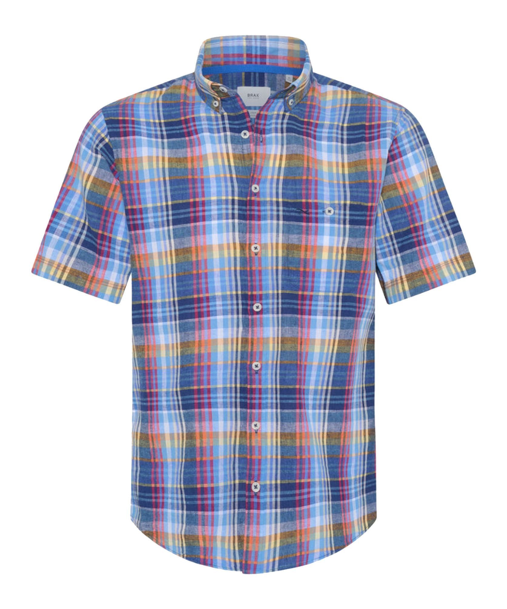 Brax Kurzarmhemd Dan C (44-4878) kariert